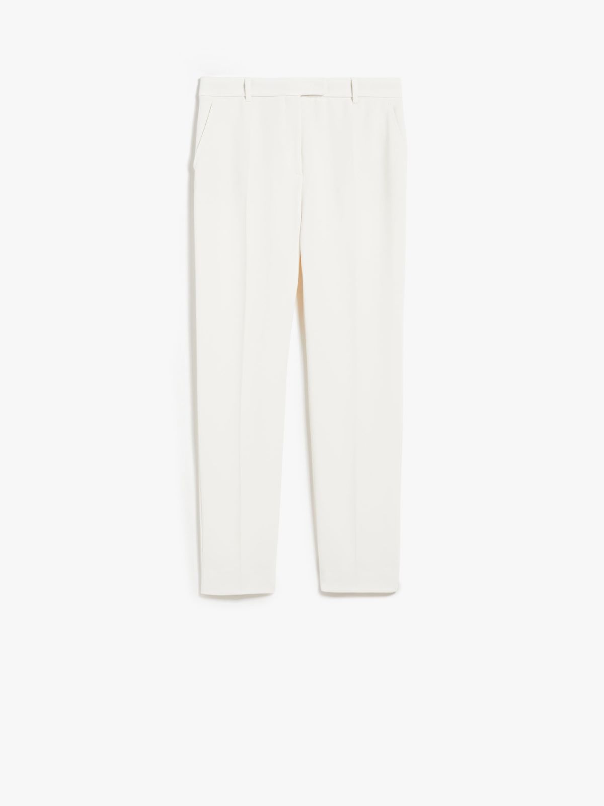 Slim fit cady trousers