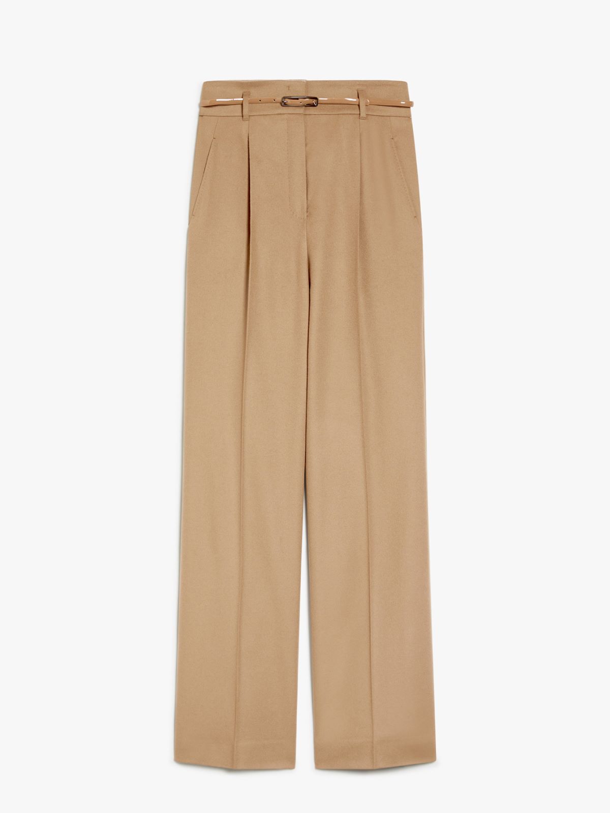 Wool drap trousers