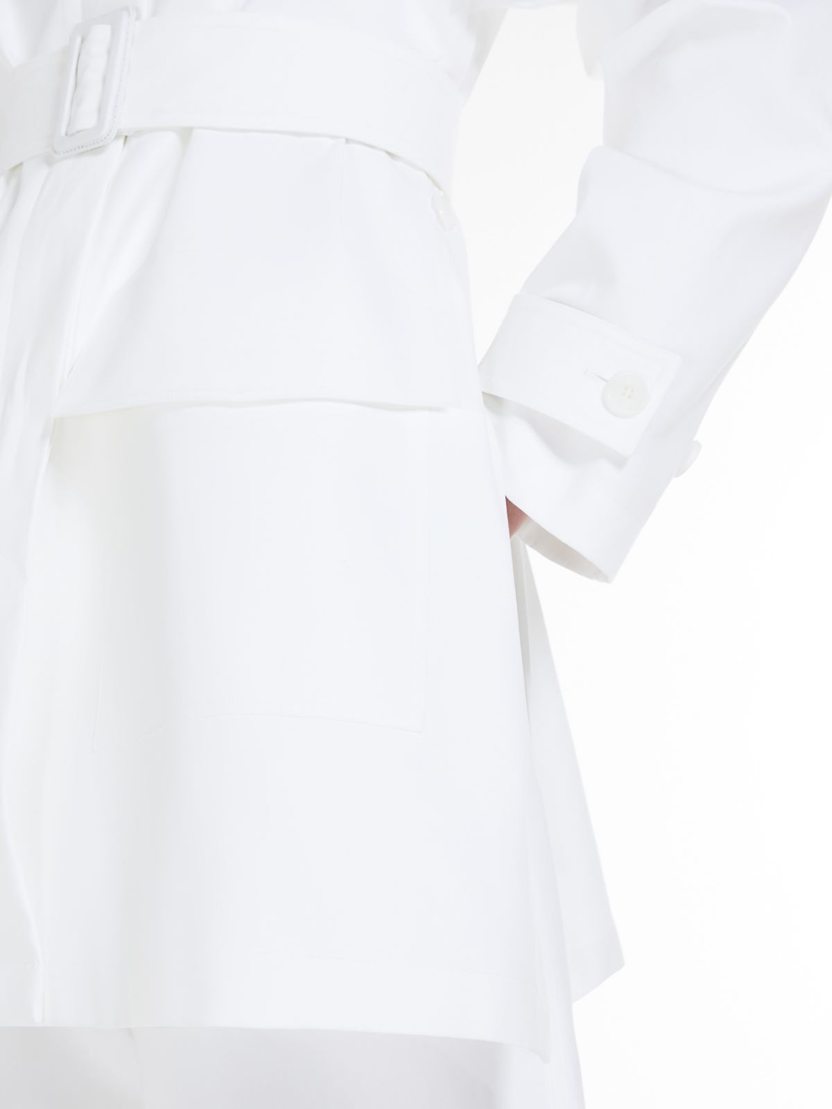 Water-resistant cotton safari jacket