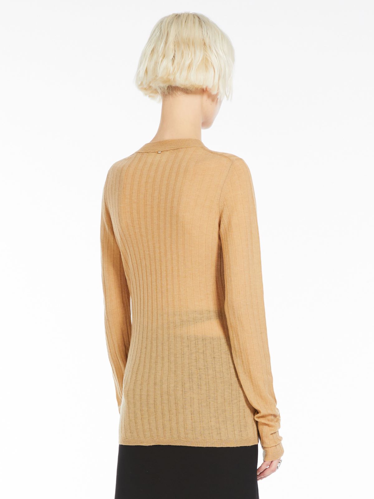 Wool and silk sweater