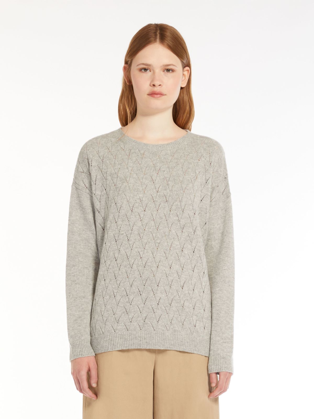 Cashmere-blend sweater