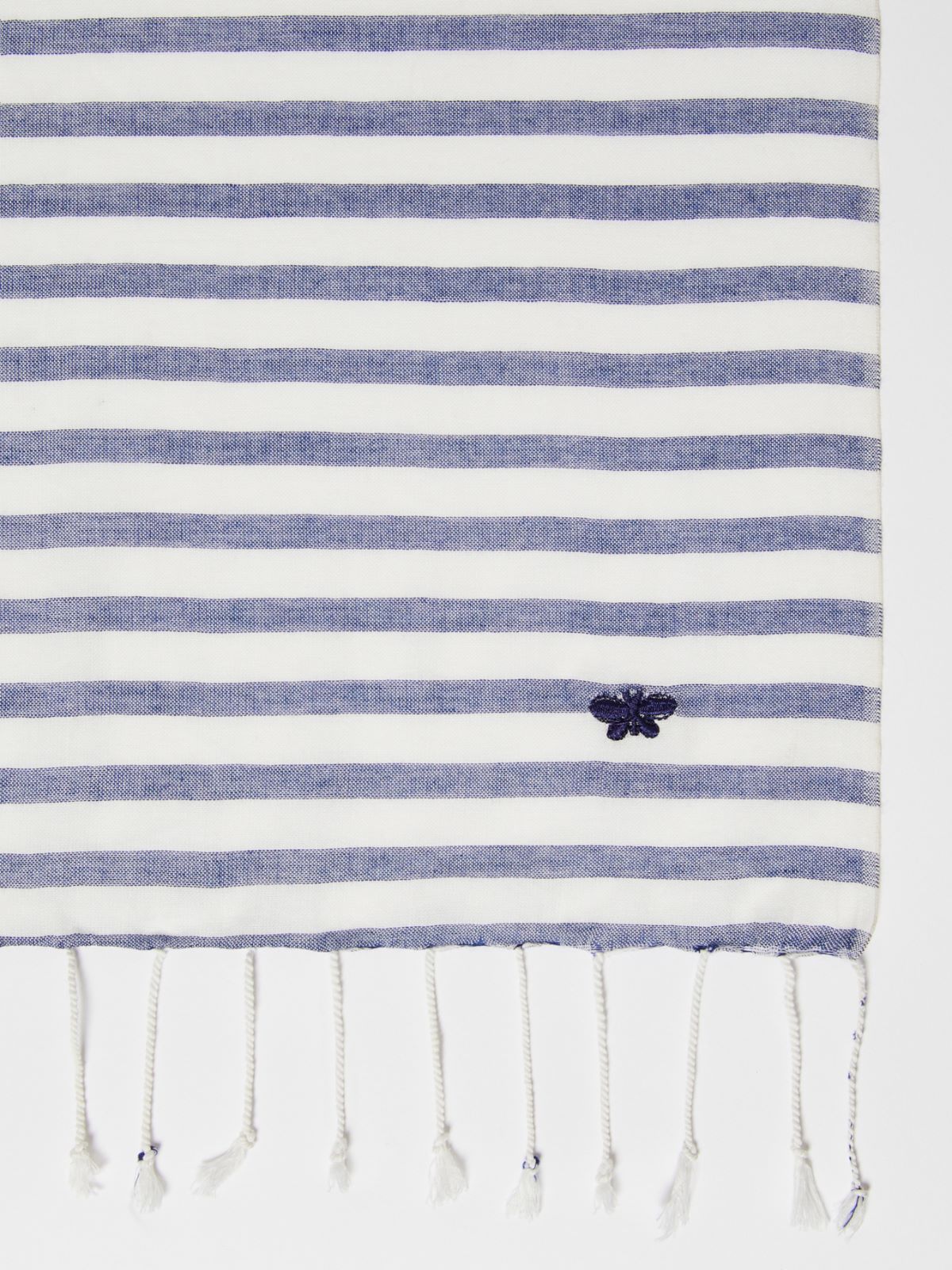 Yarn-dyed cotton stole