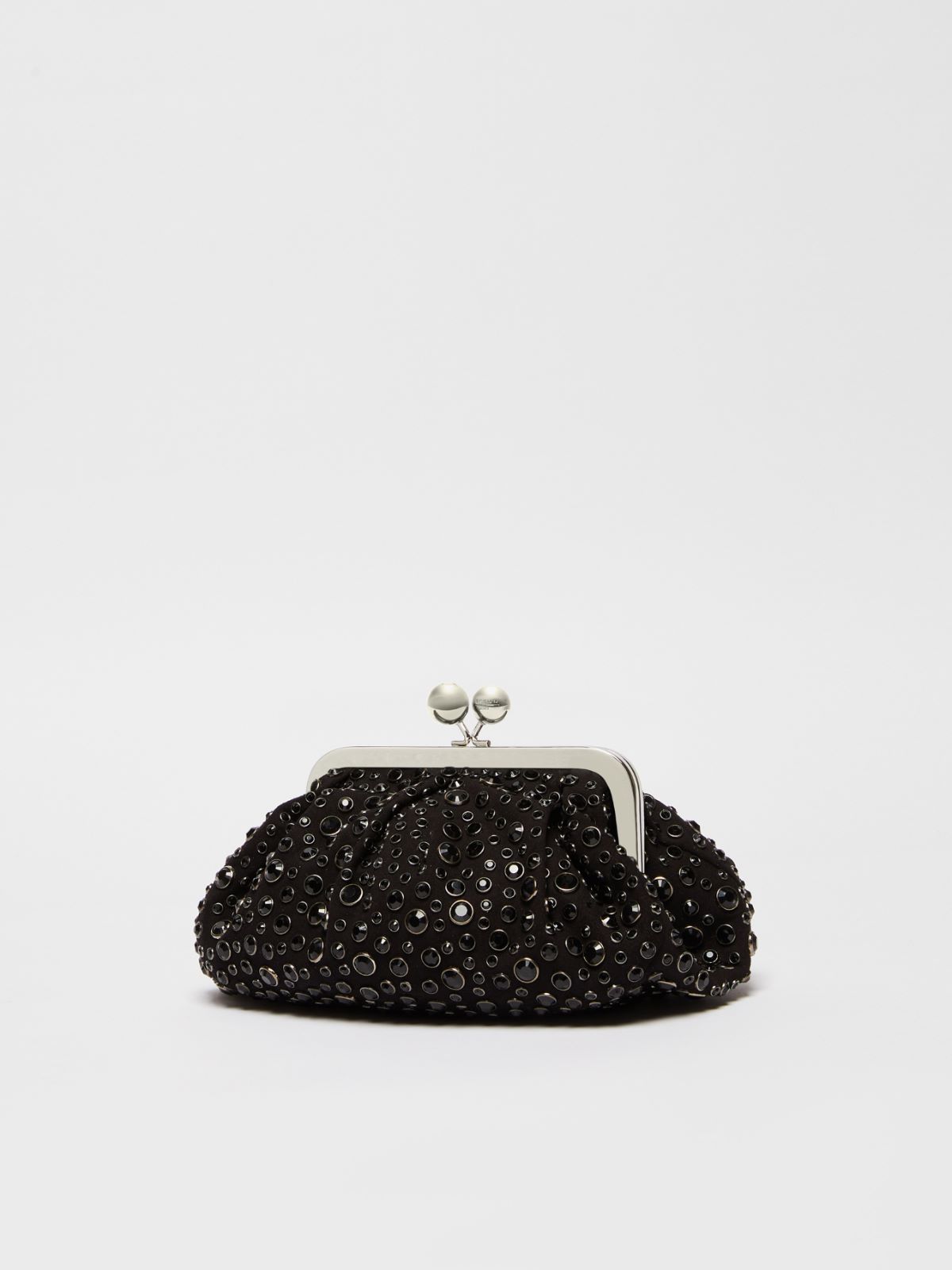 Small crystal leather Pasticcino Bag