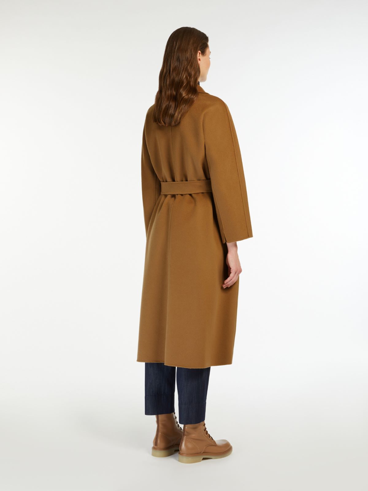 Wool midi coat