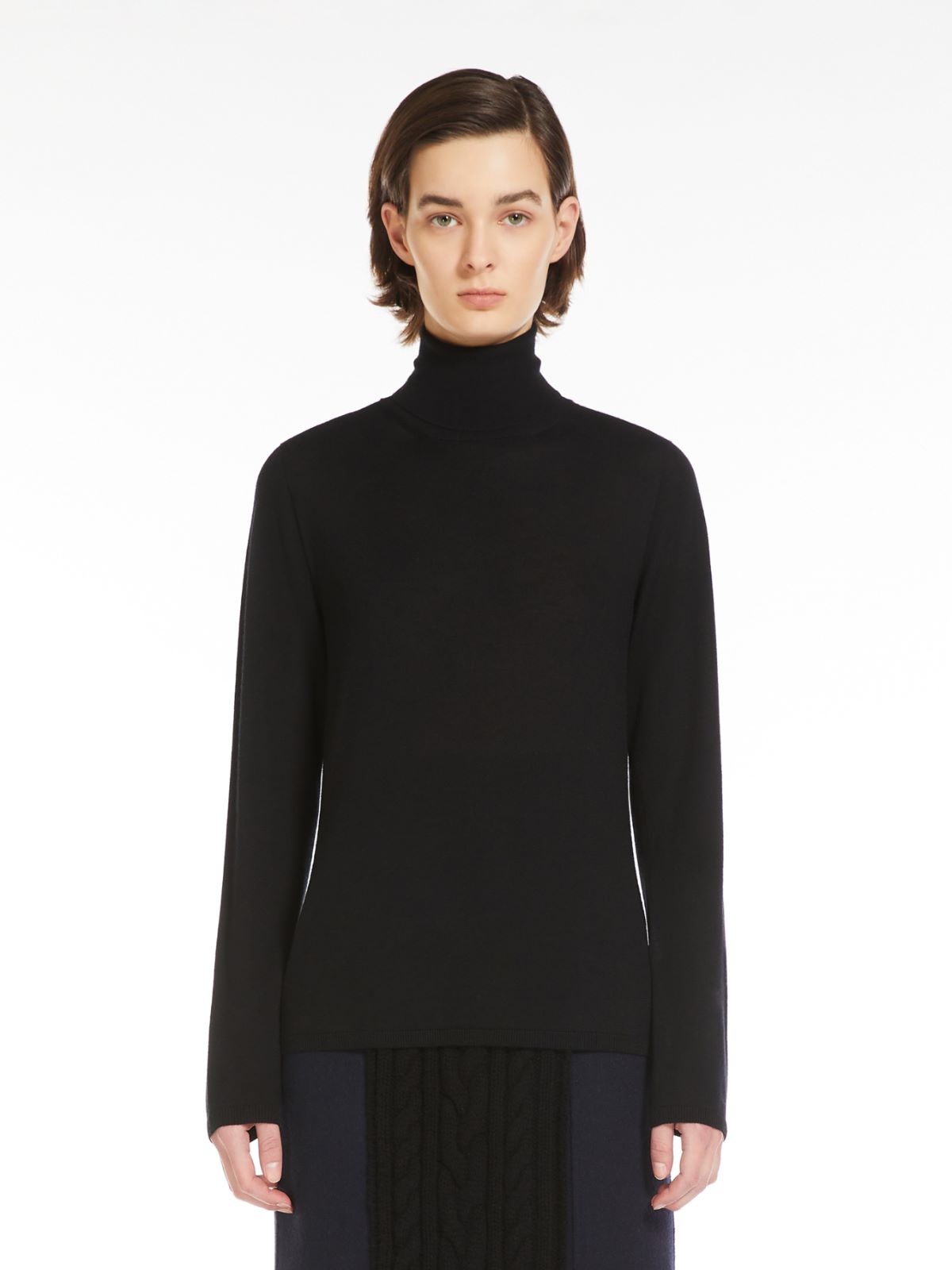 Wool turtleneck