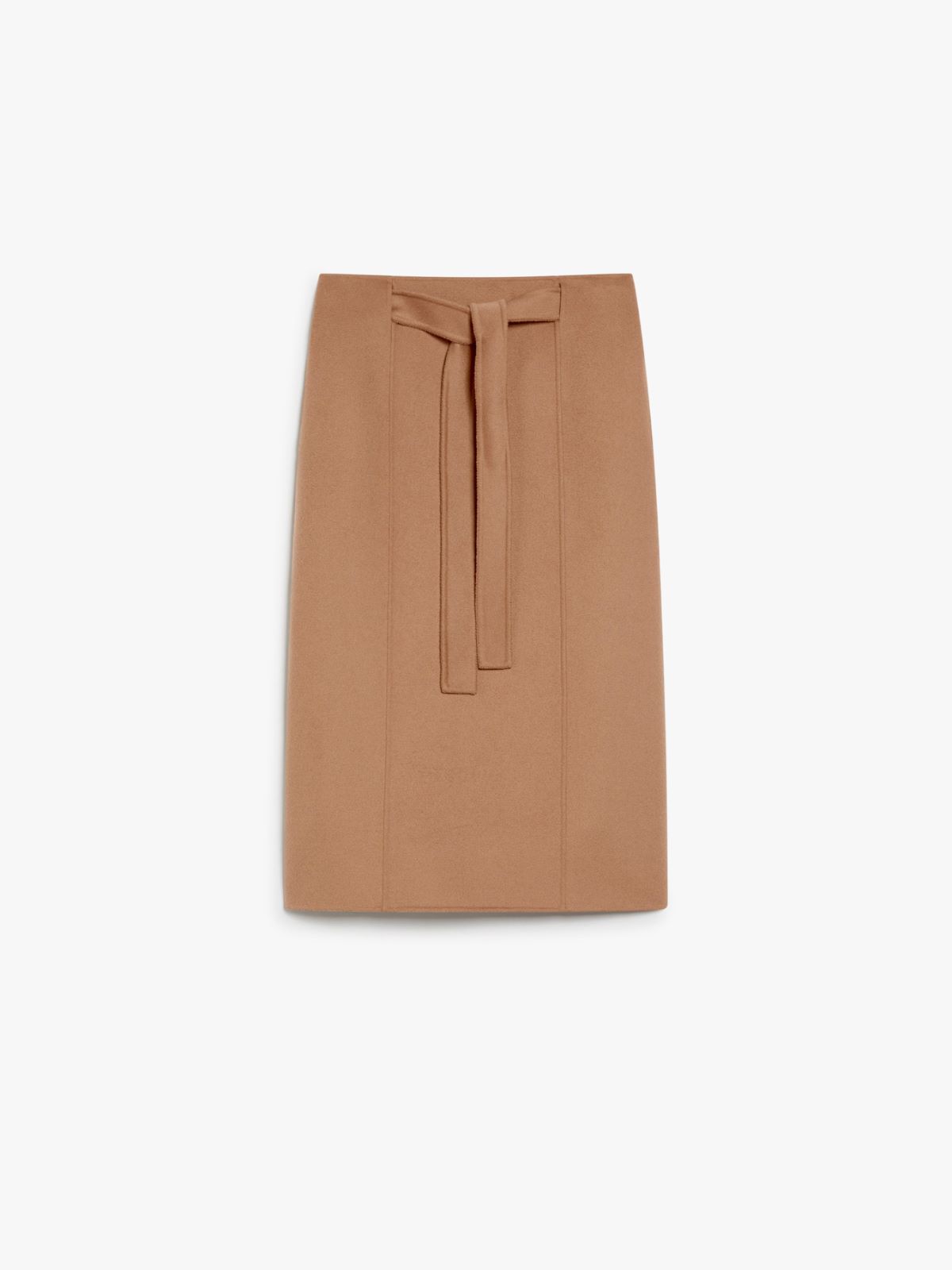 Wool pencil skirt