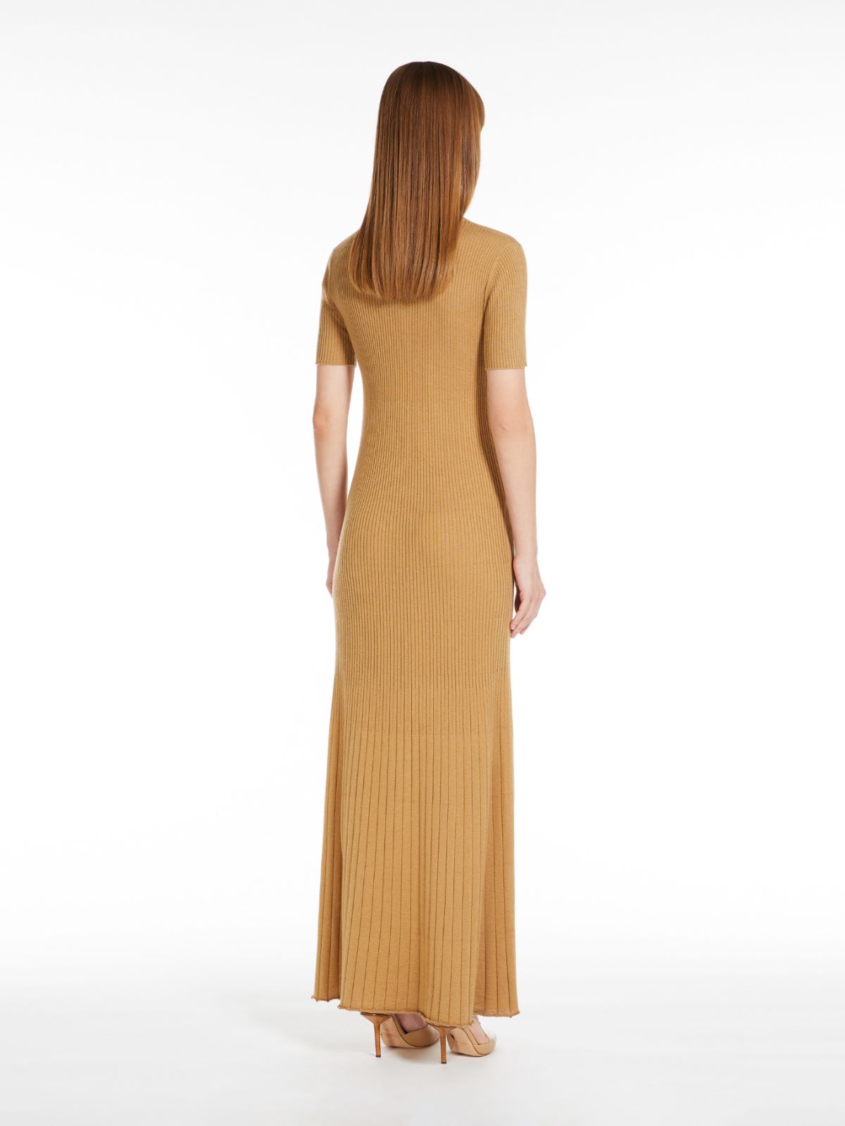 Silk and cashmere dress