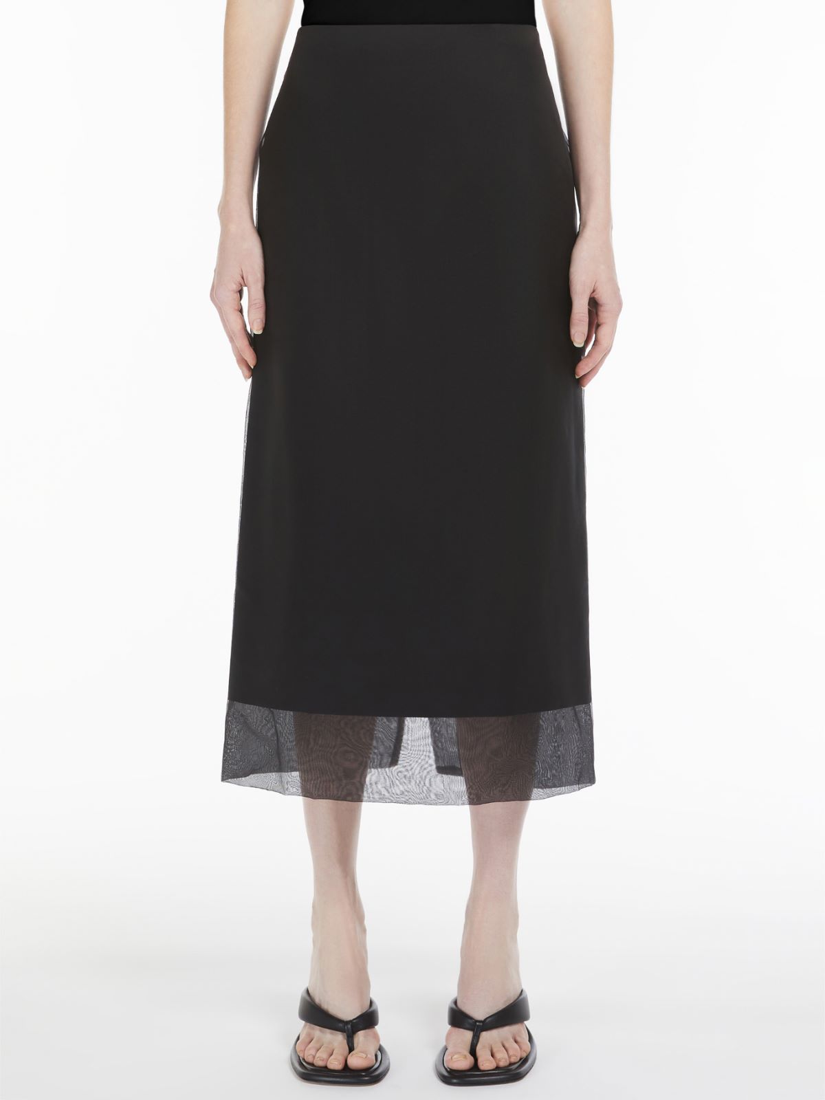 Double-layered skirt