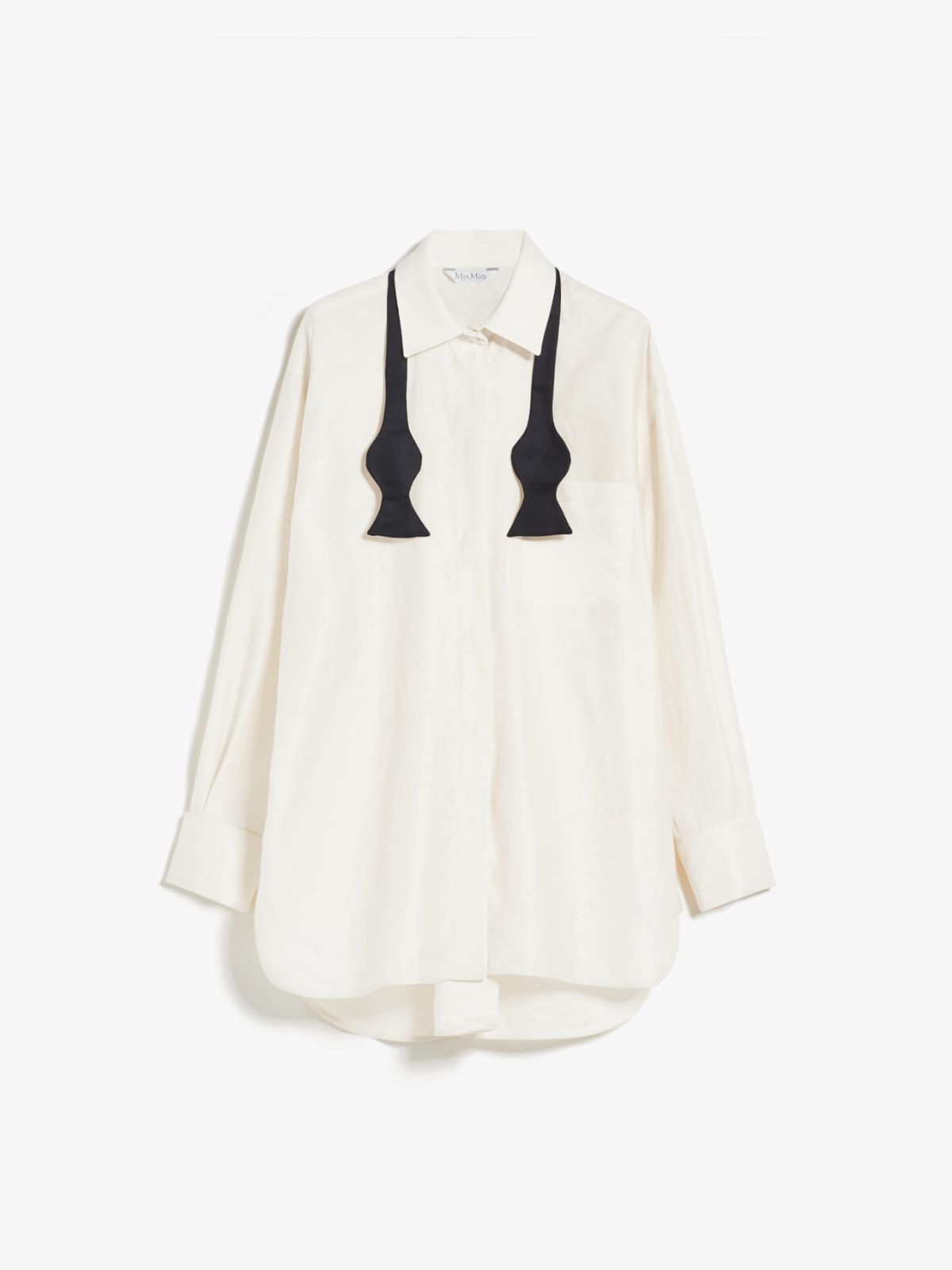 Oversize men’s-style cotton shirt