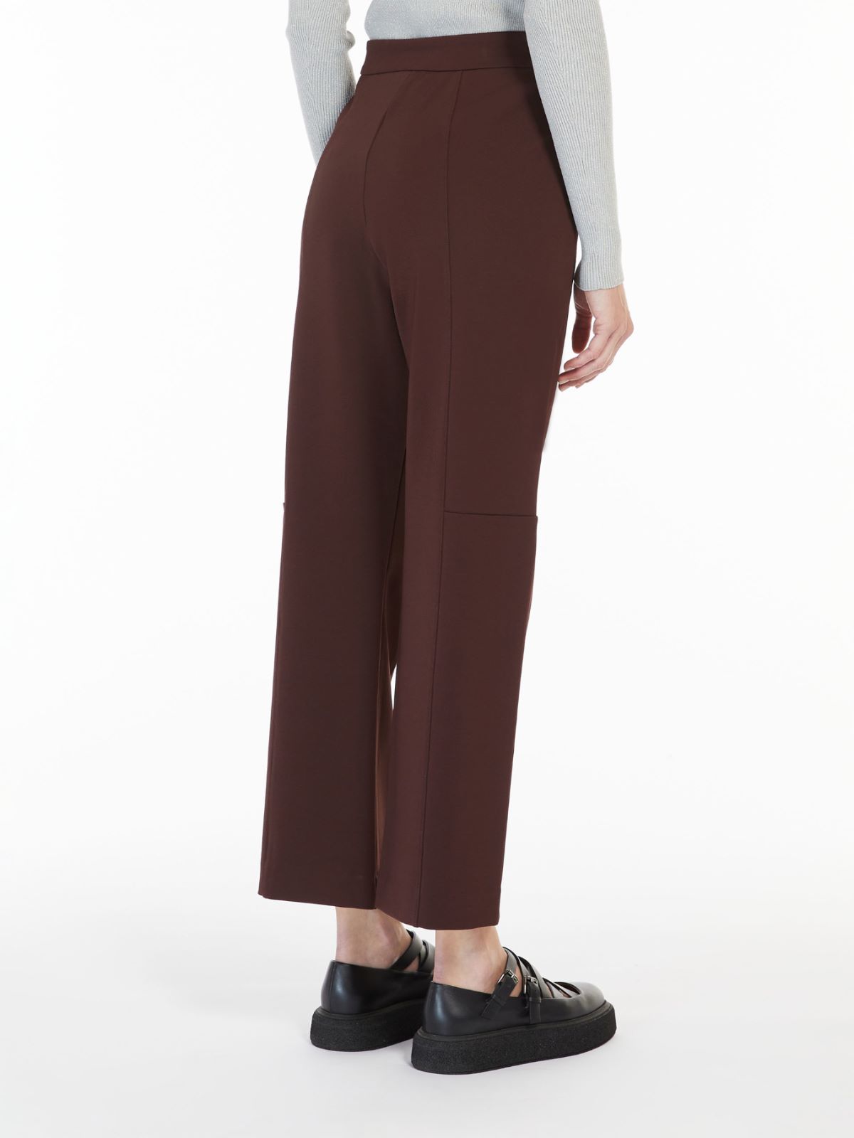 Viscose jersey trousers