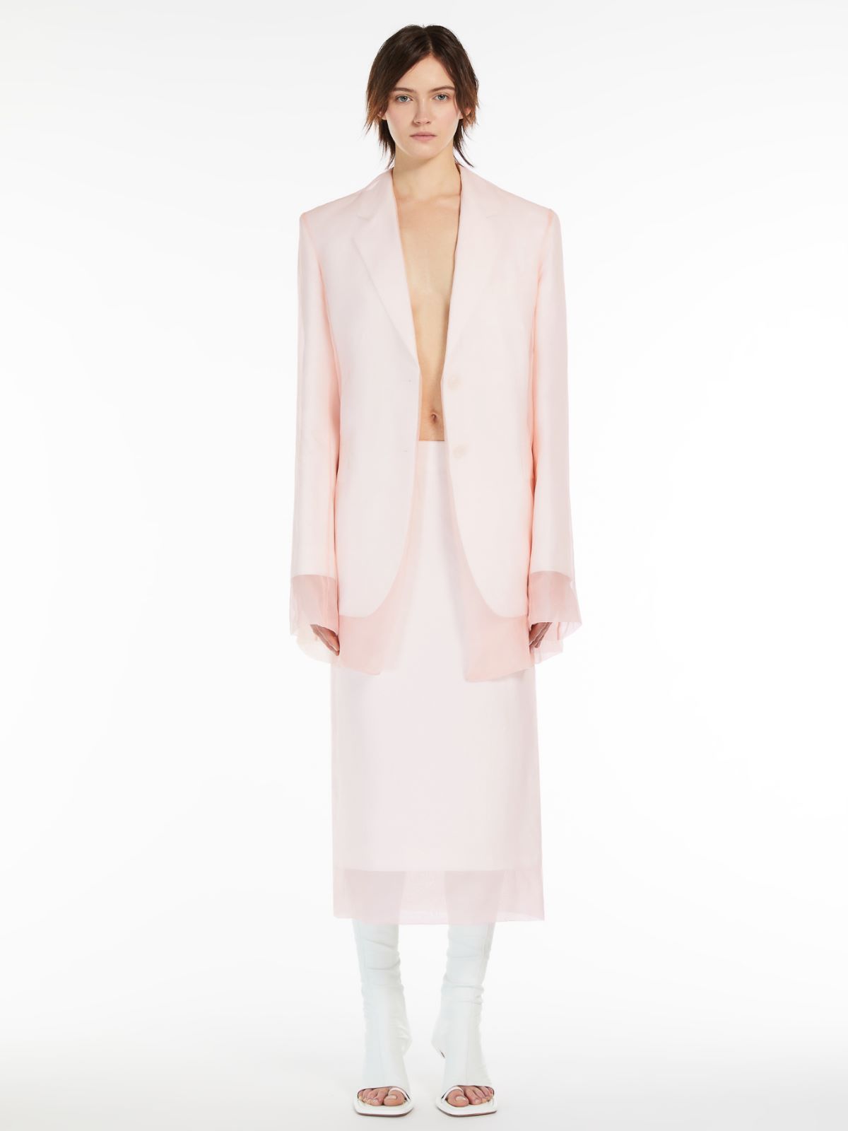 Double-layered blazer