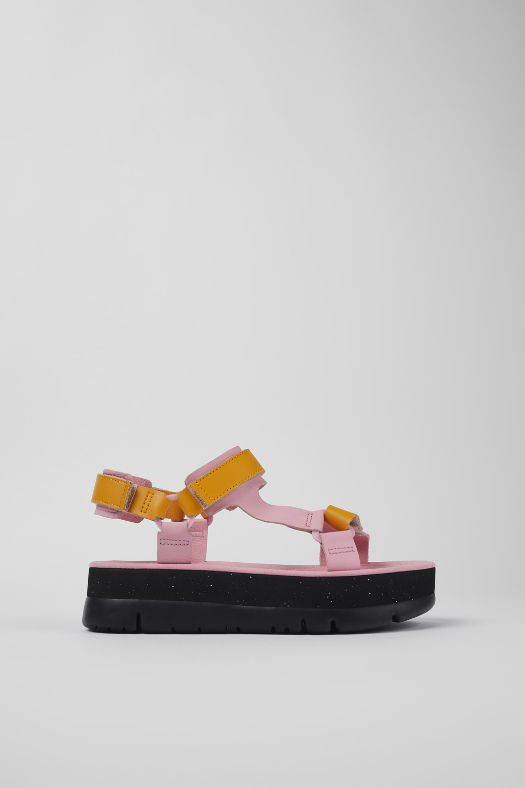 Multicolored Leather Sandal for Women