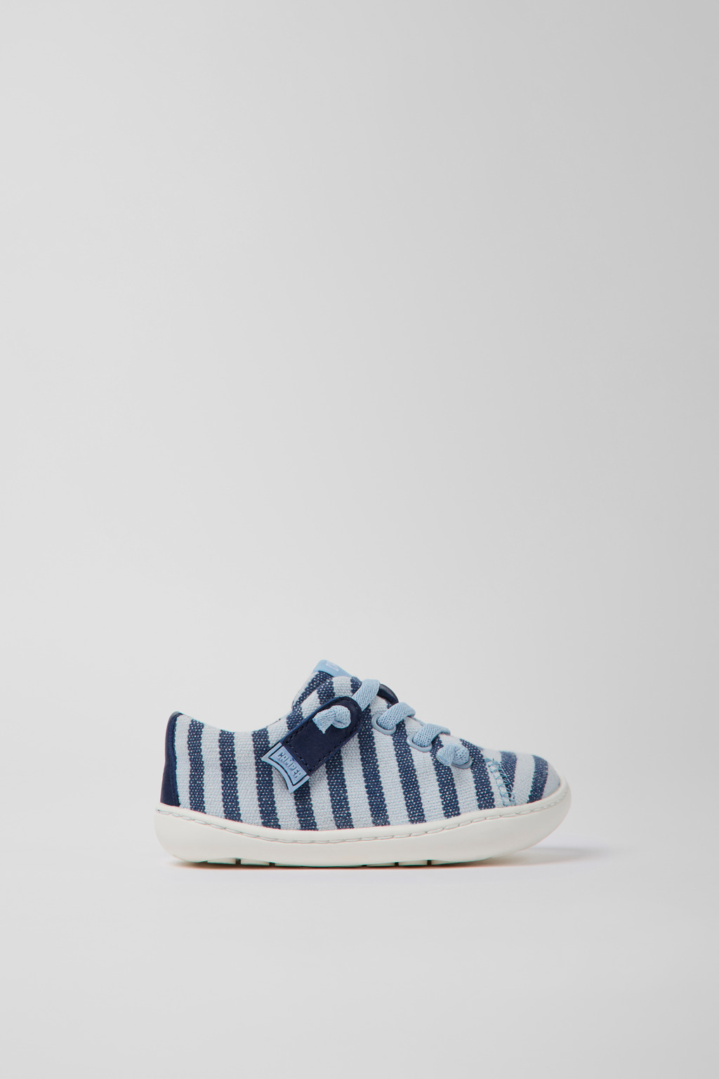 Blue recycled cotton shoes for kids