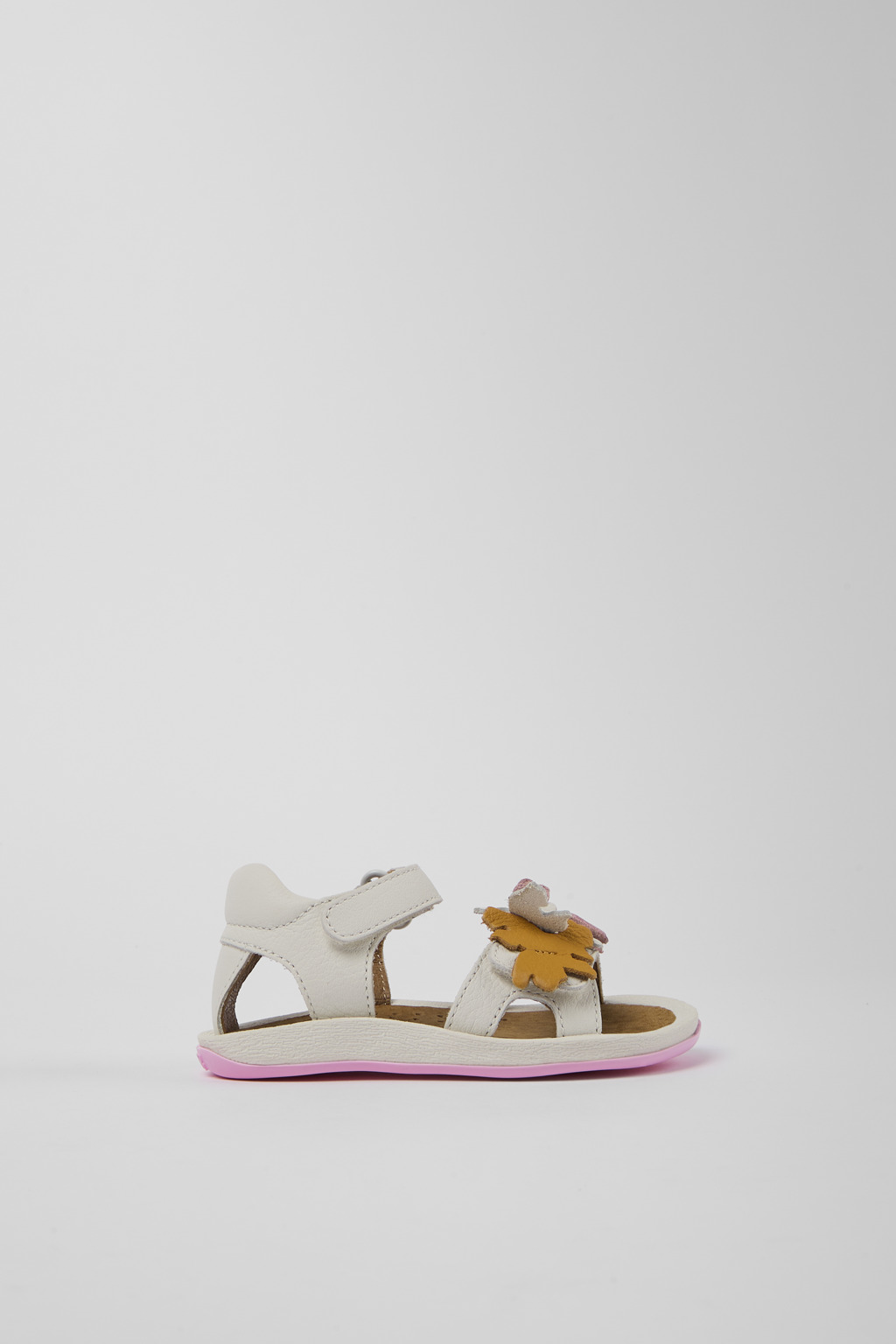 White Leather Sandal