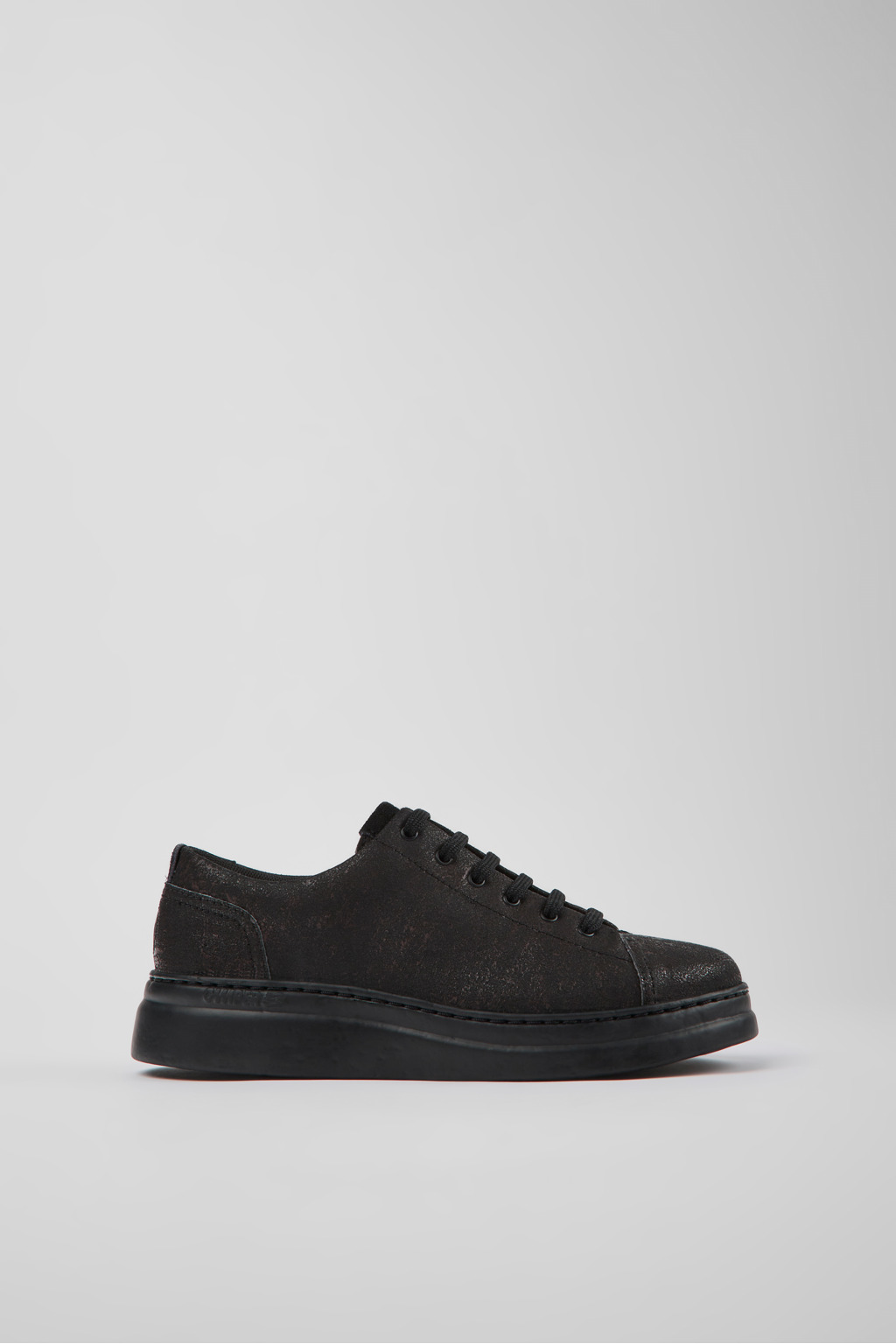 Multicolored recycled leather sneakers for women