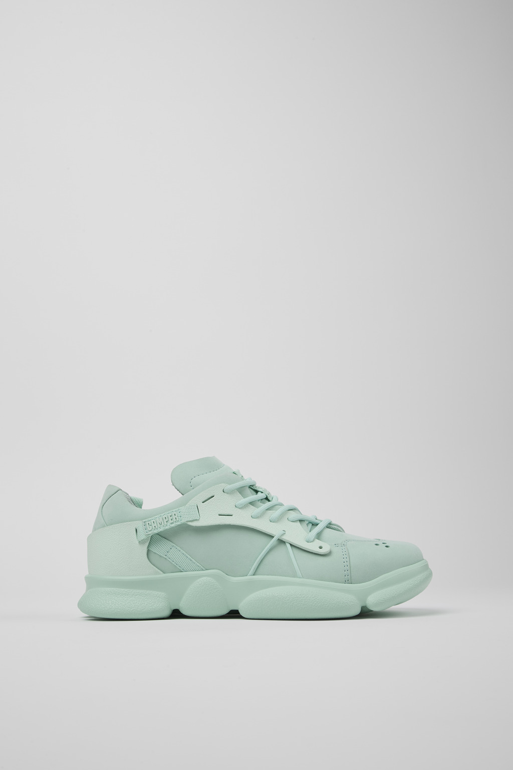 Blue Nubuck/Textile Sneaker for Women