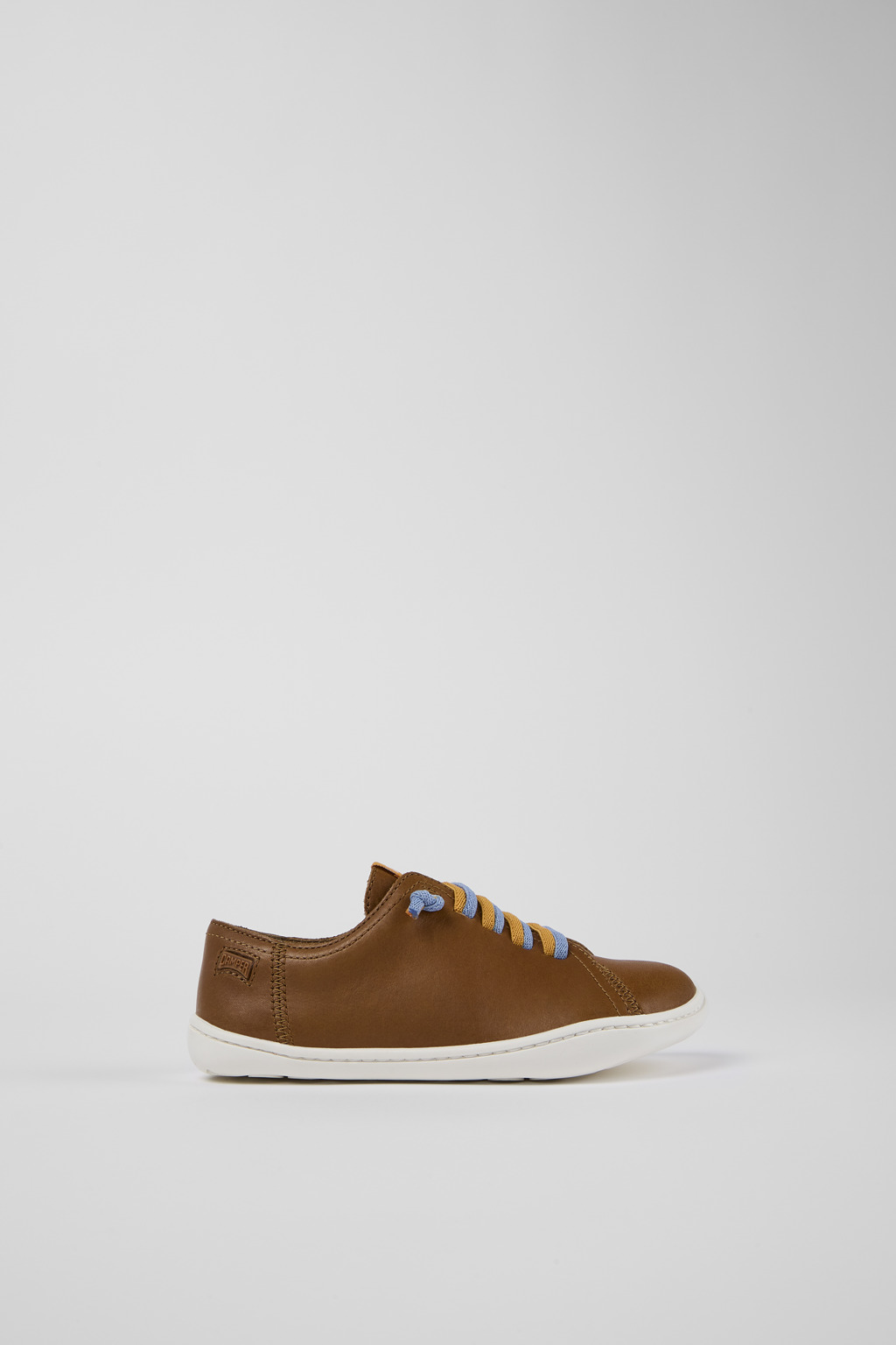 Brown Leather Slip-on