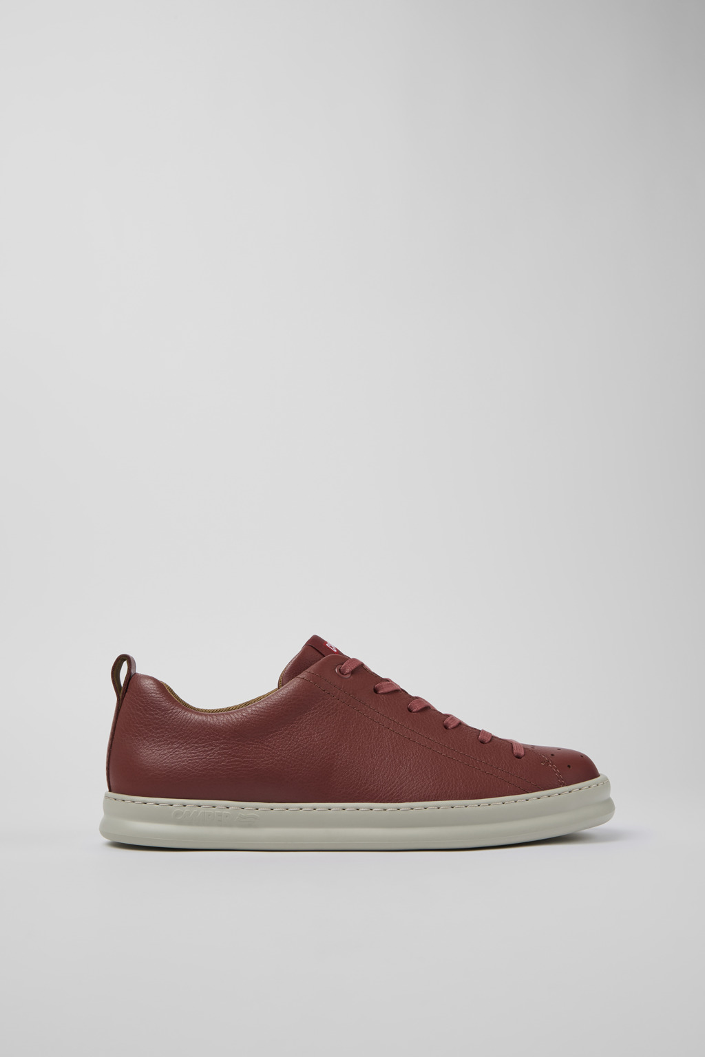 Red Leather Sneaker for Men