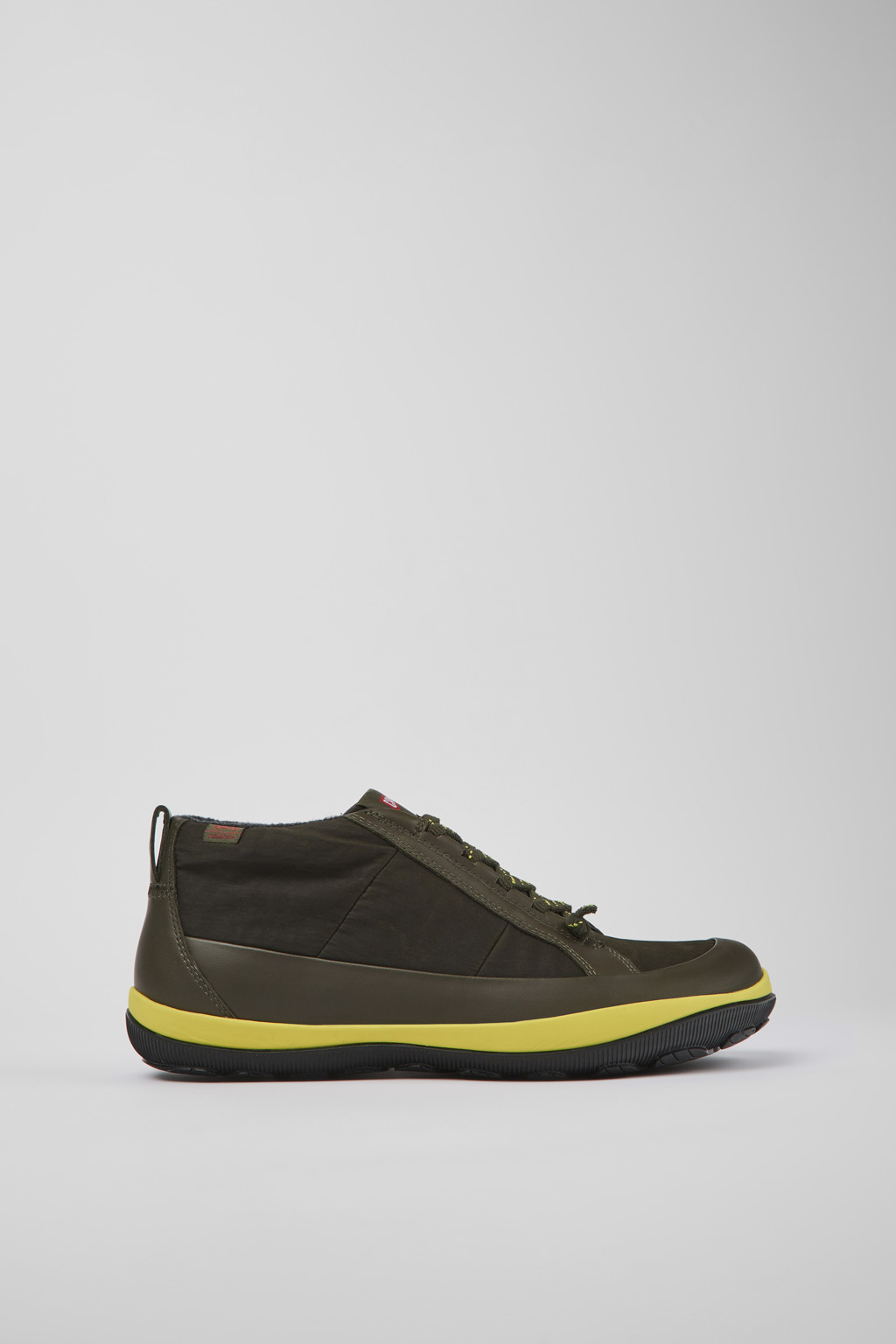 Green ankle boots for men