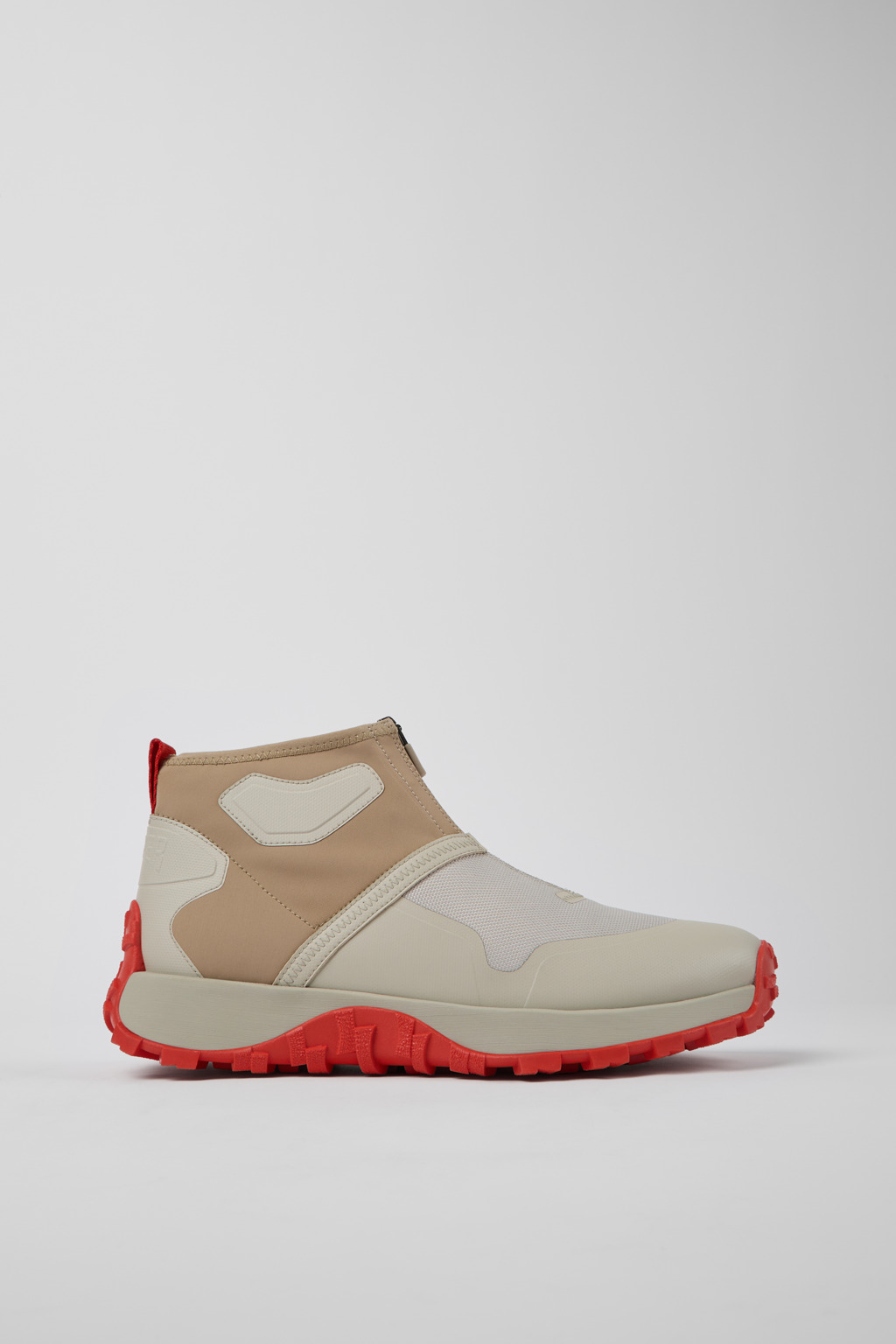 Multicolored recycled PET ankle boots for men