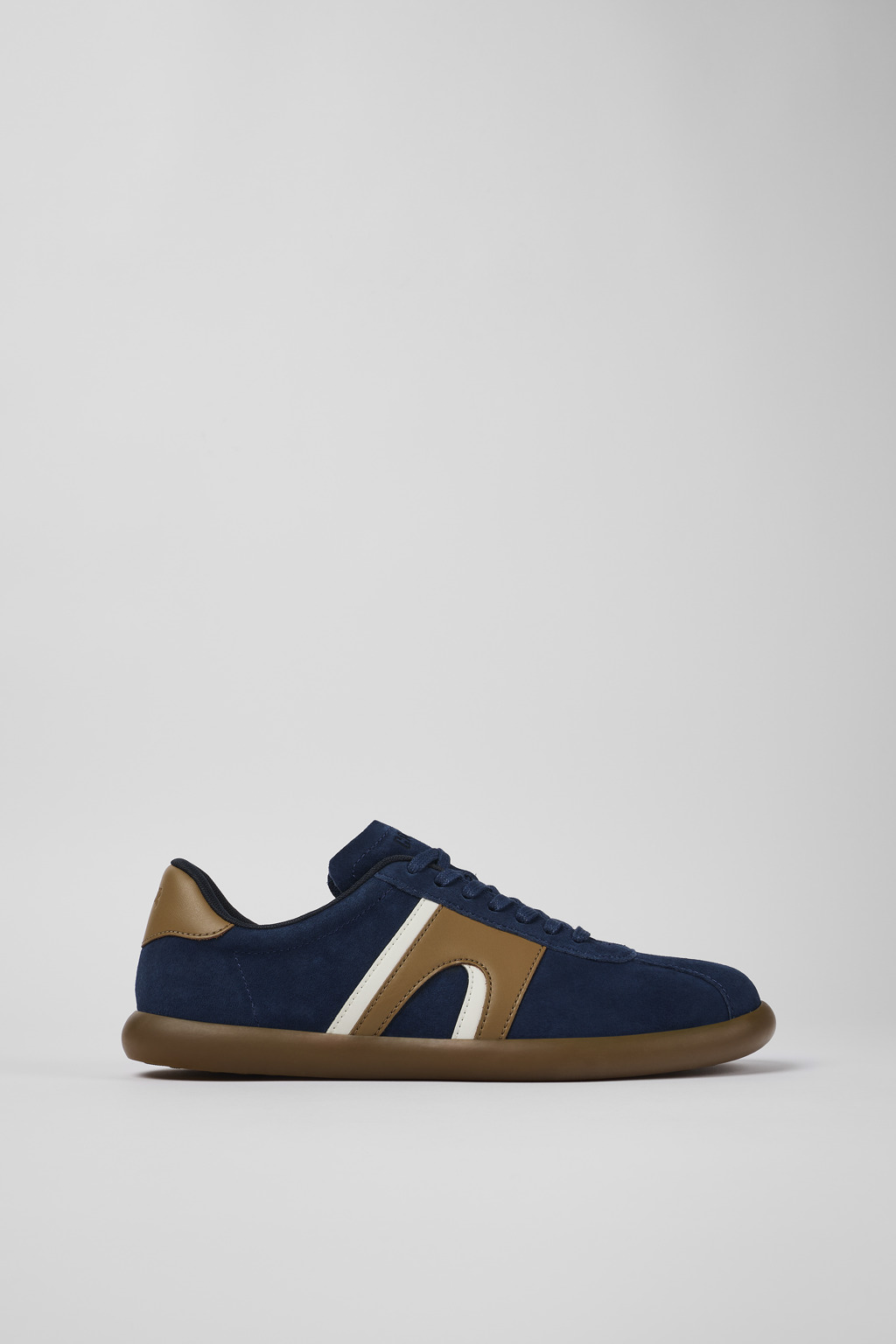Blue Nubuck/Leather Sneaker for Men