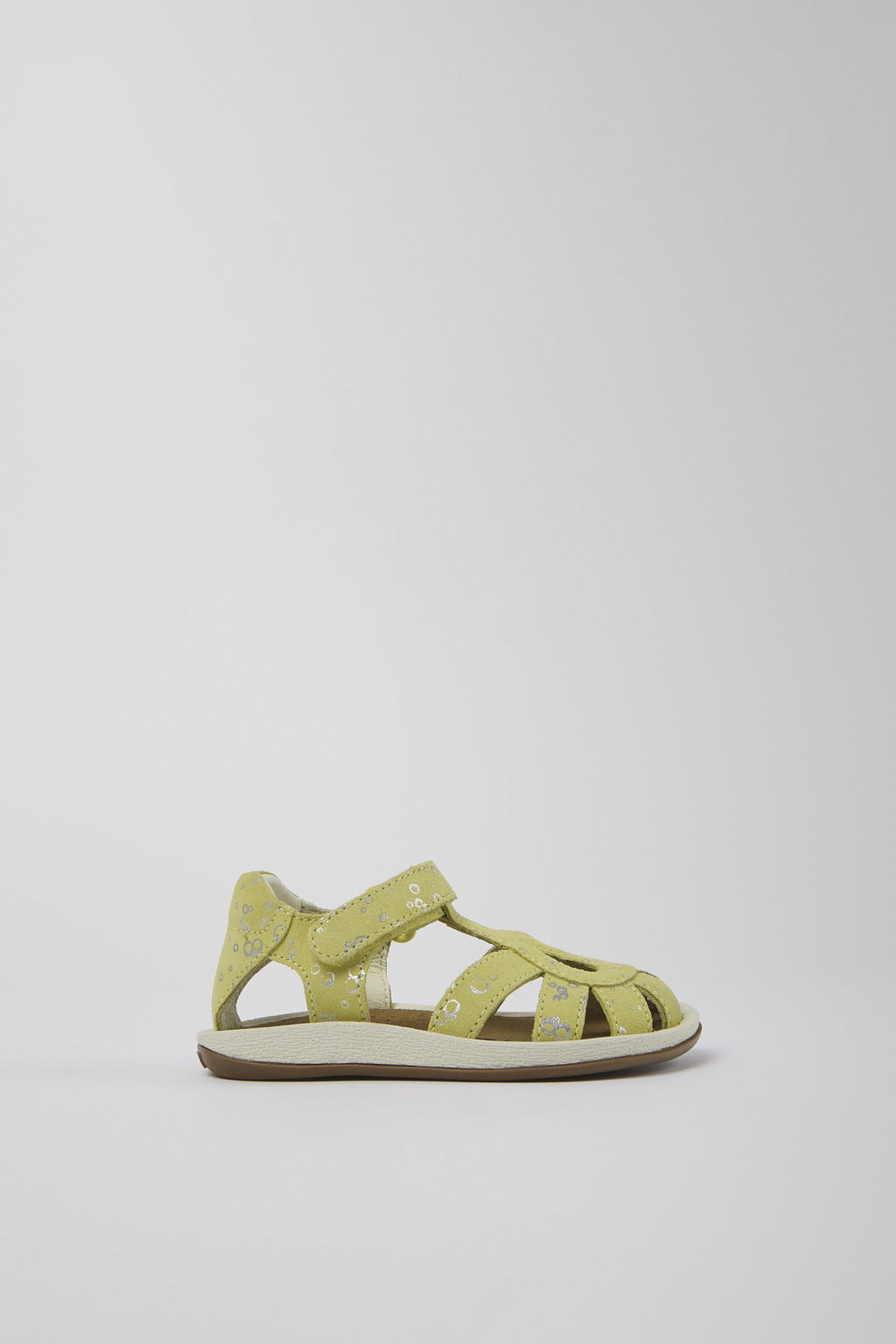 Yellow Nubuck Sandal