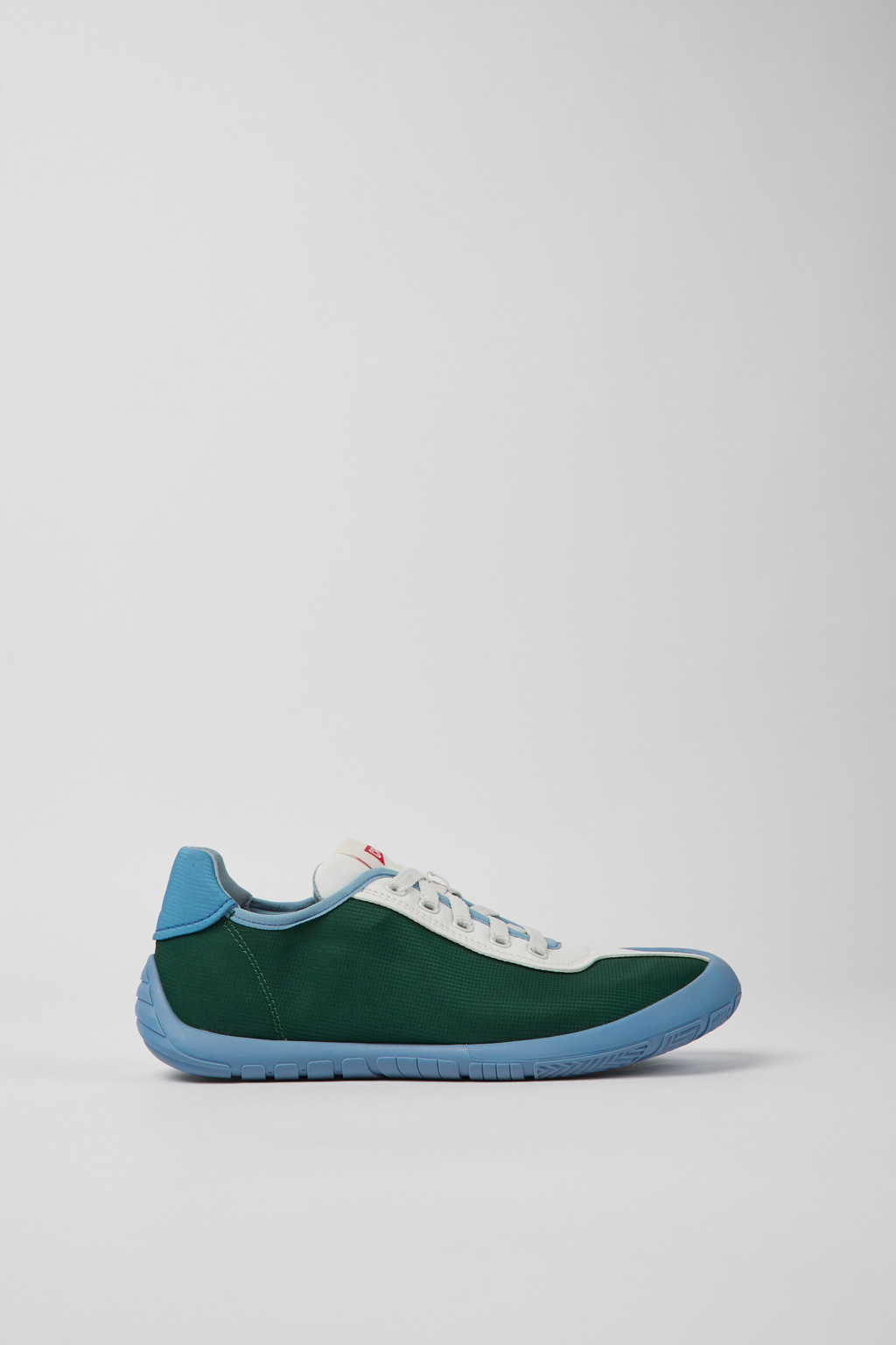 Multicolored textile sneakers for women