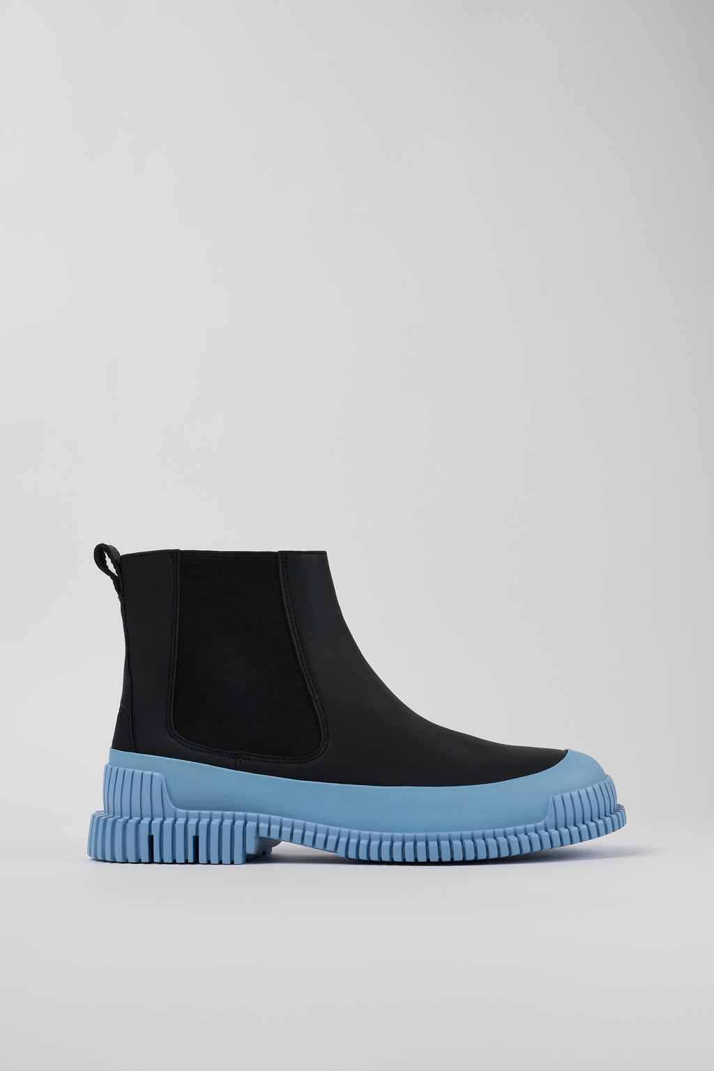 Multicolored Leather Chelsea Bootie for Men