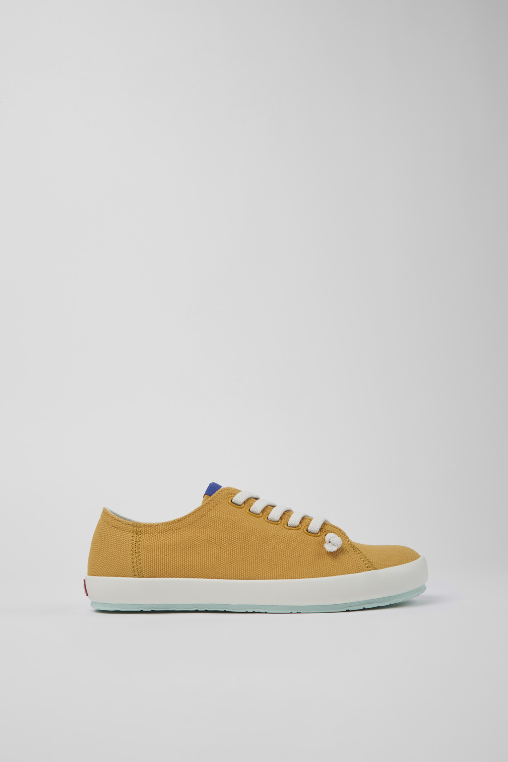 Orange Textile Sneaker for Women