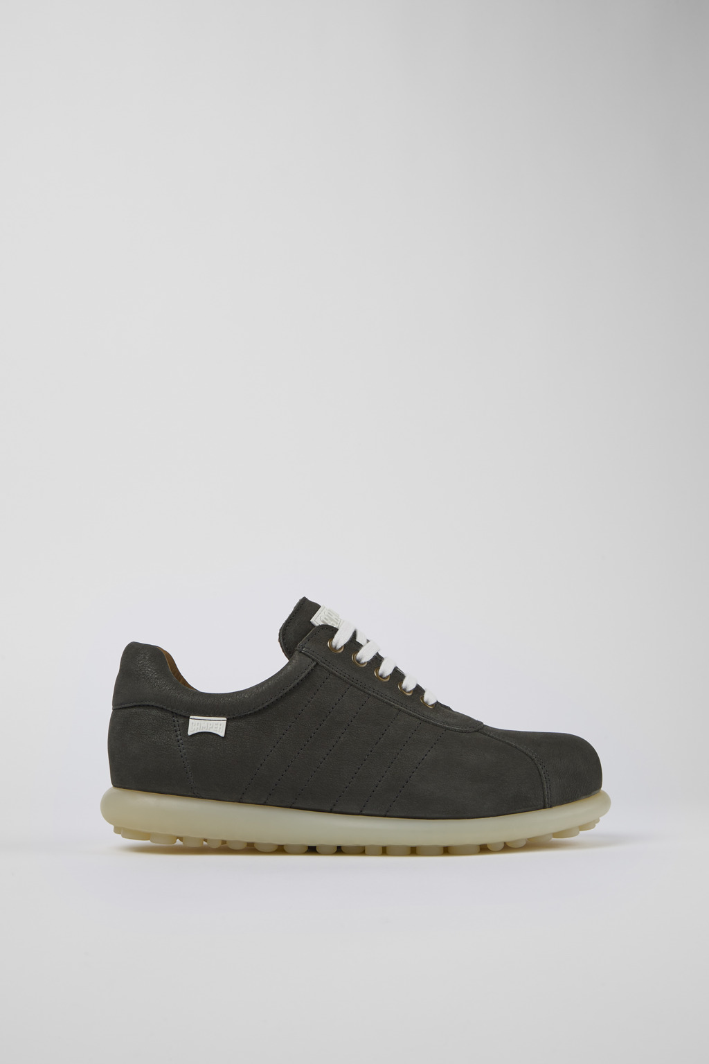 Gray Nubuck Oxford Sneaker for Men