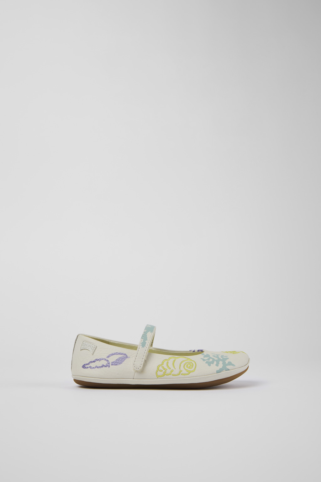 White Leather Mary Jane