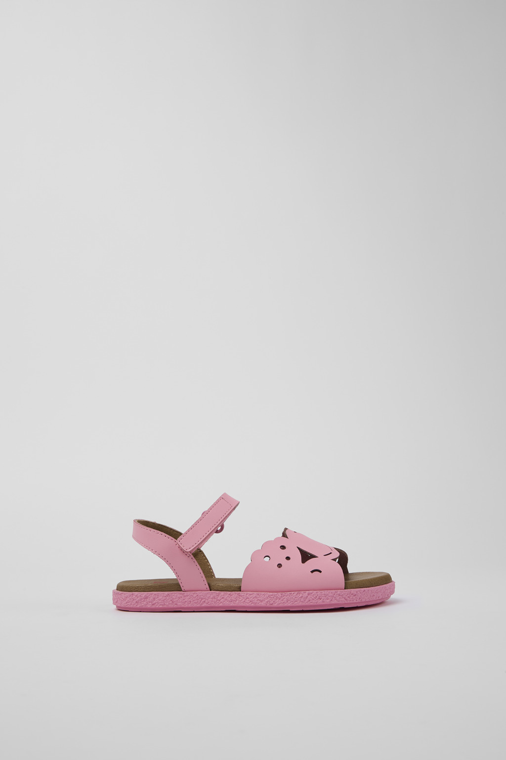 Pink Leather Sandal