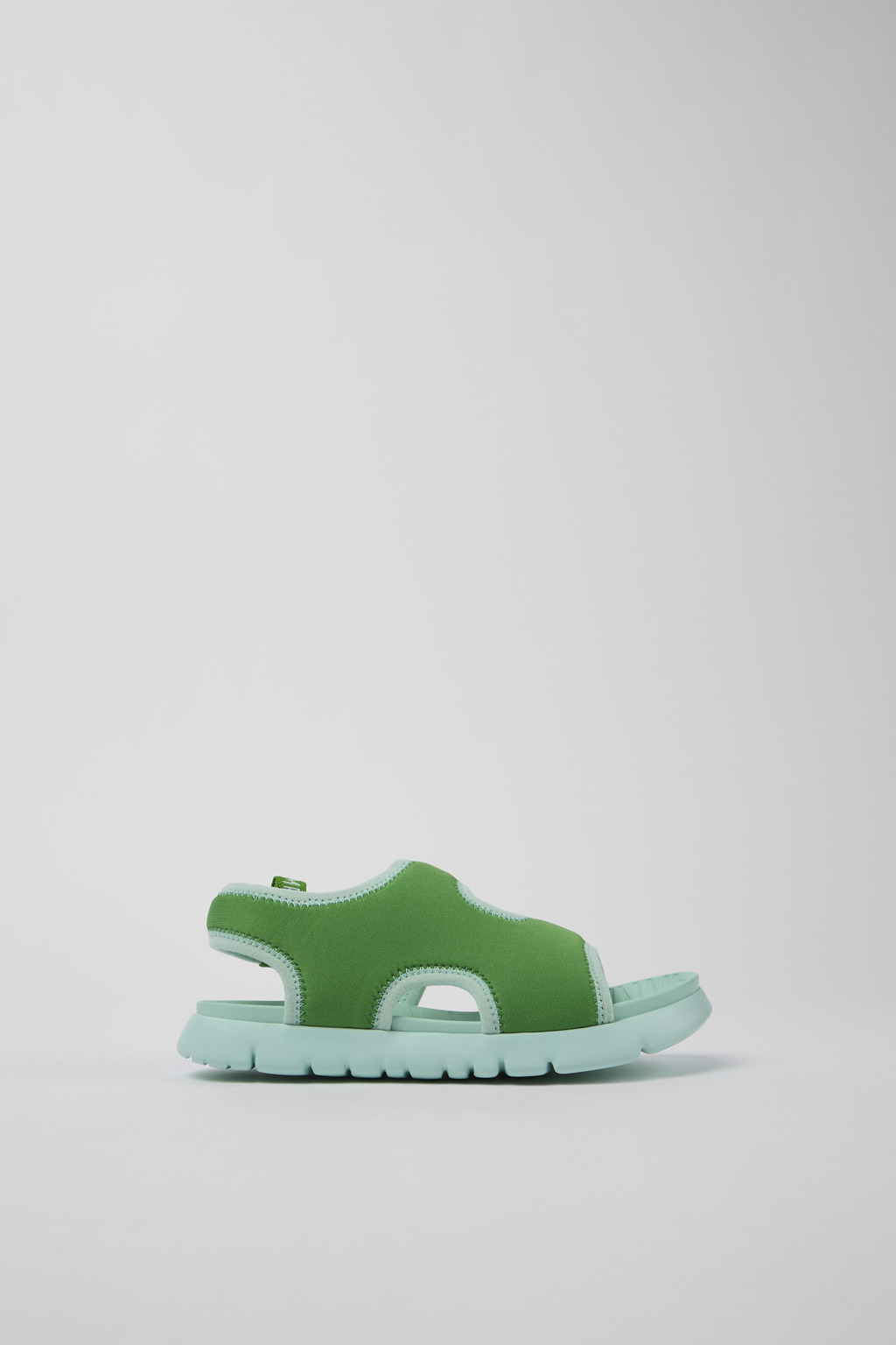 Green Textile Sandal