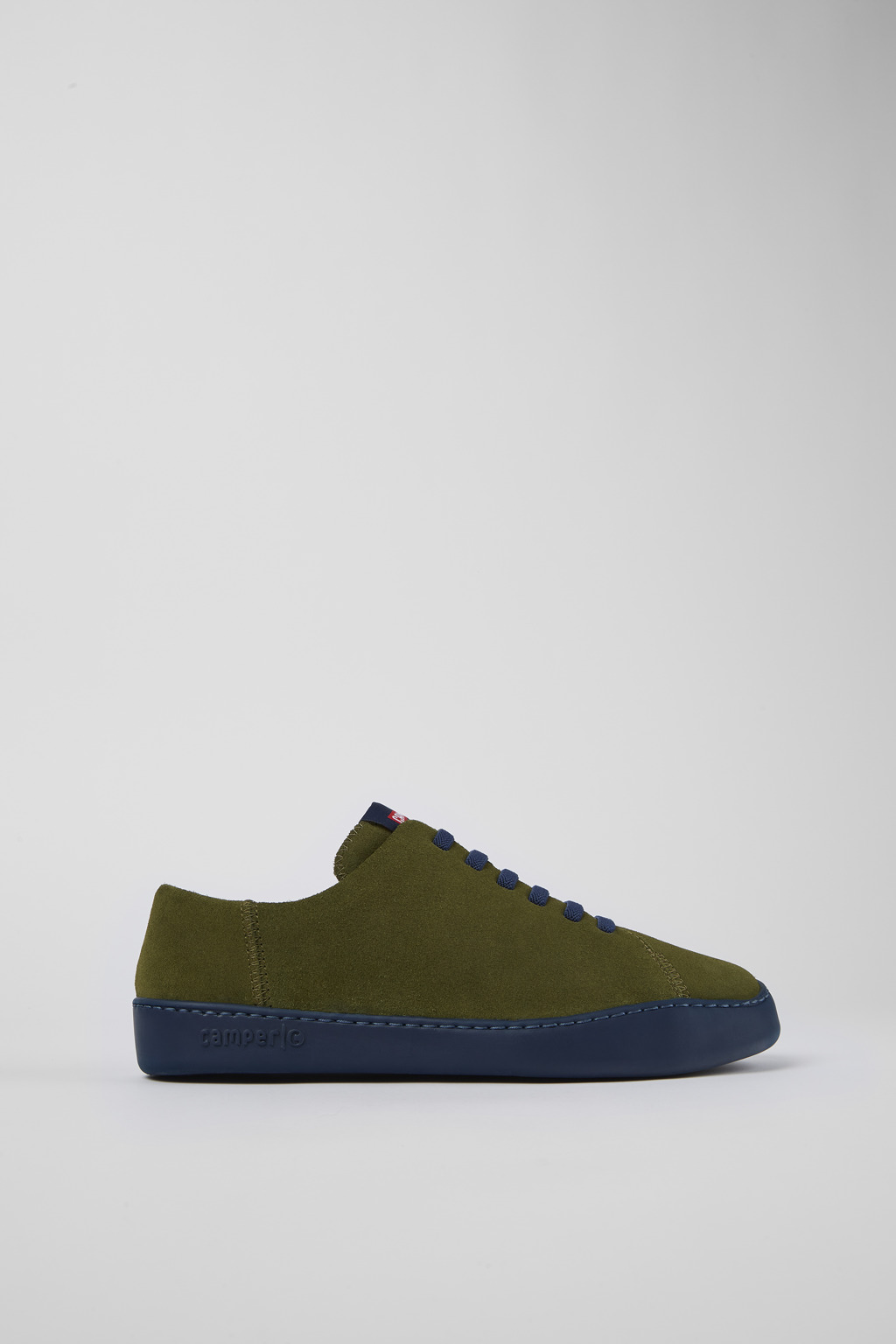 Green Nubuck Sneaker for Men