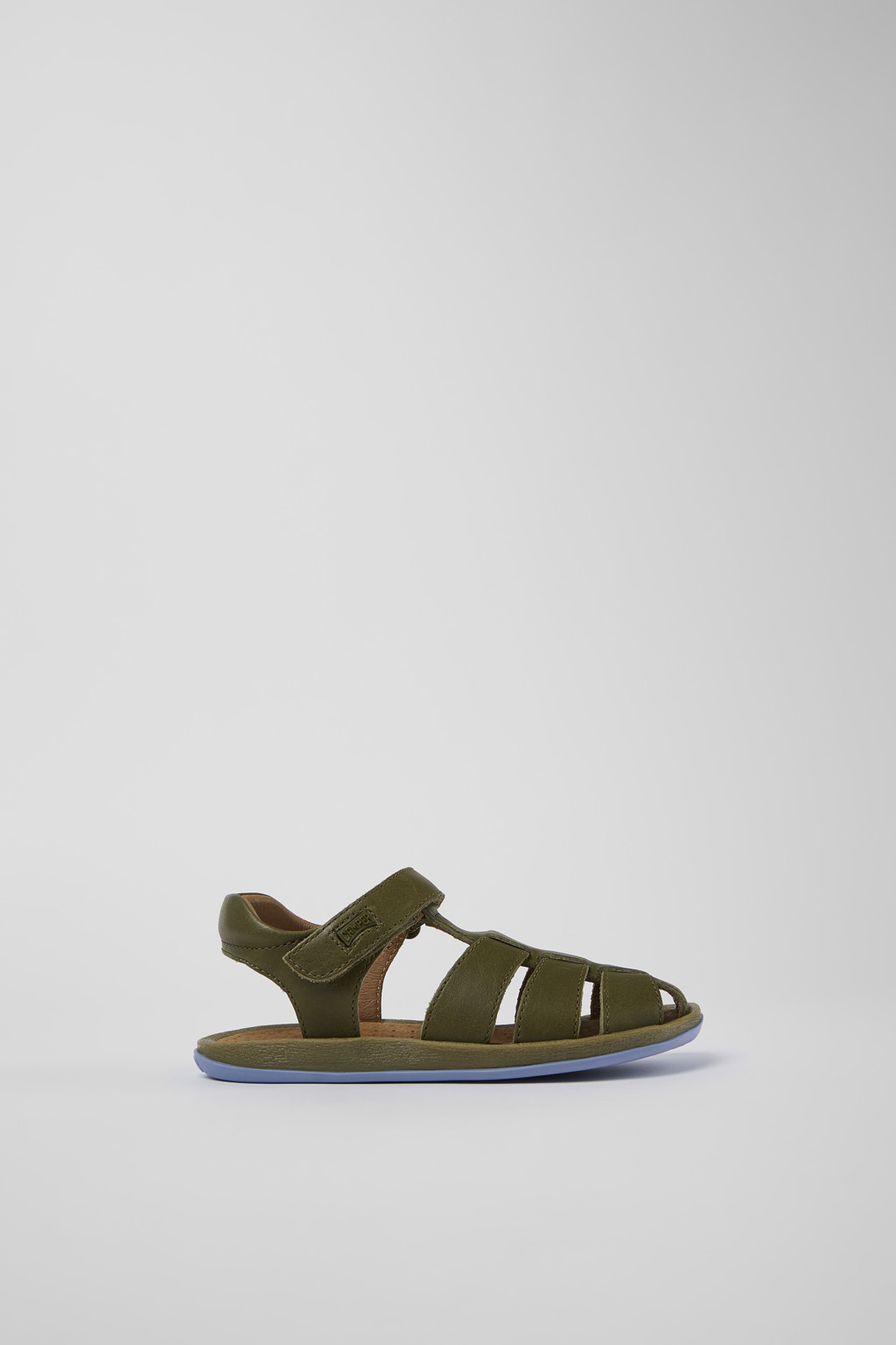 Green Leather Sandal