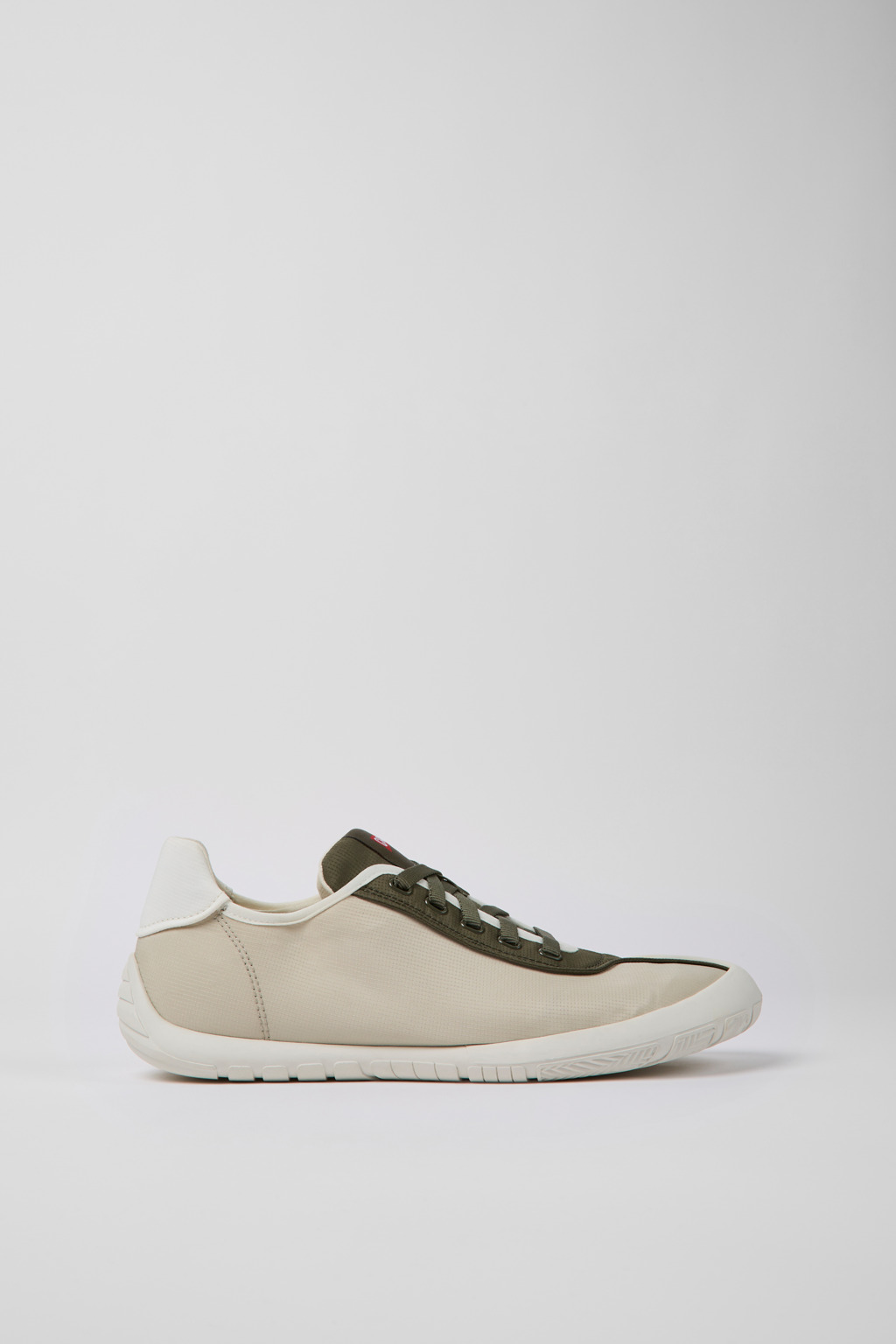 Multicolored textile sneakers for men