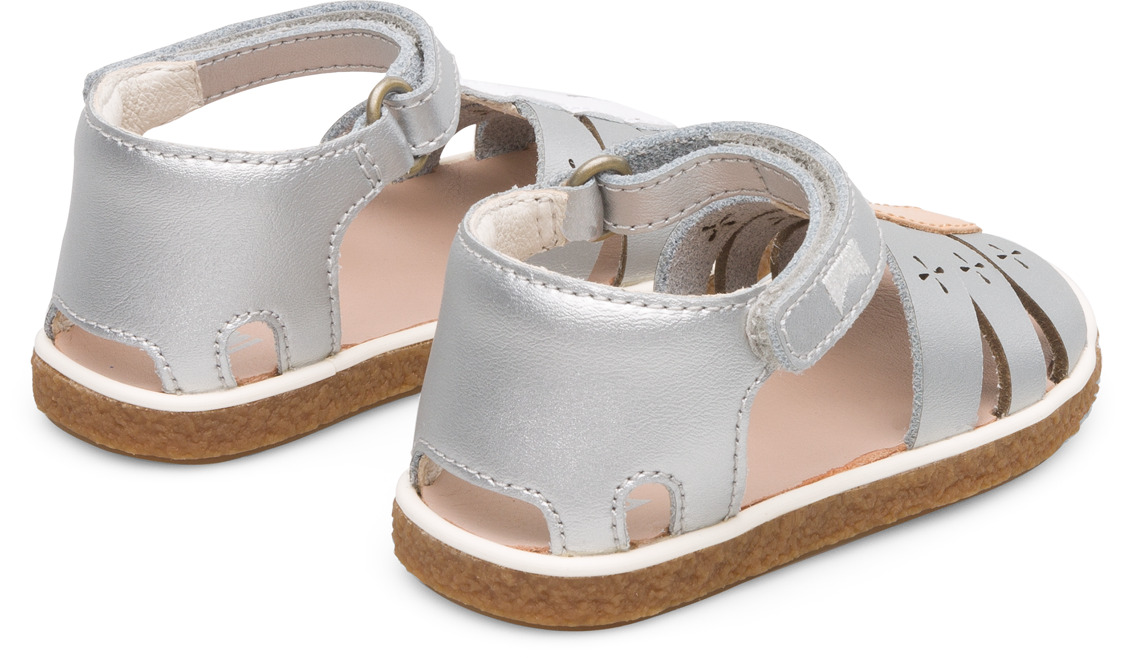 Girl’s silver sandal