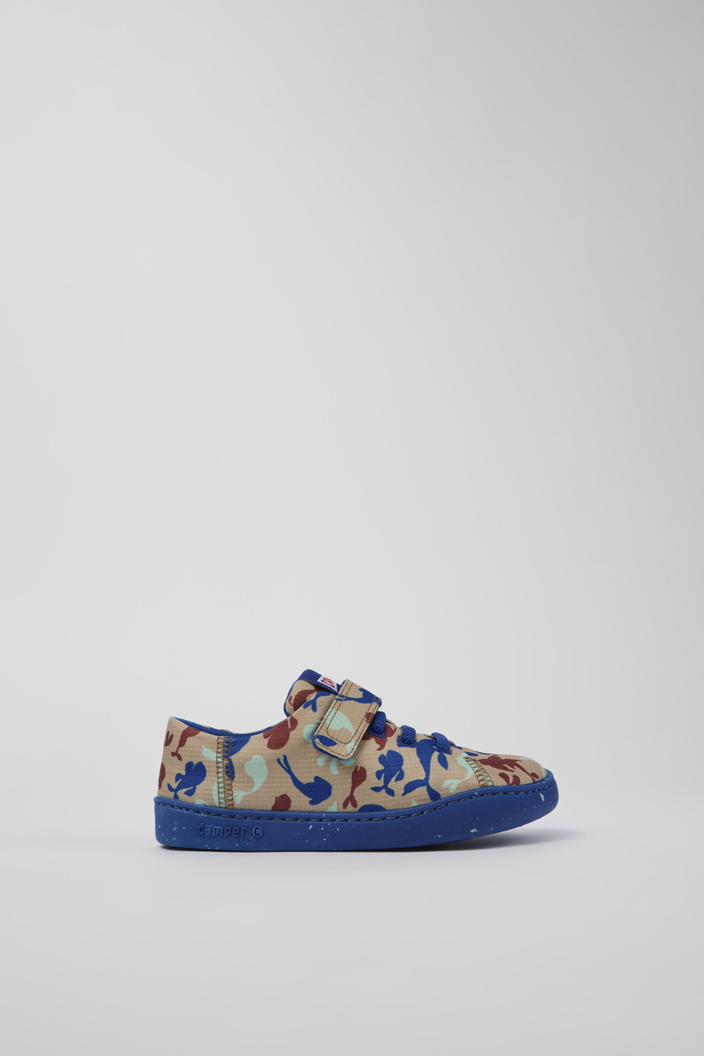 Multicolored Textile Slip-on