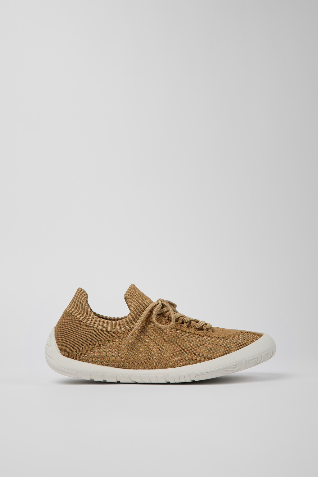 Brown Textile Sneaker for Women