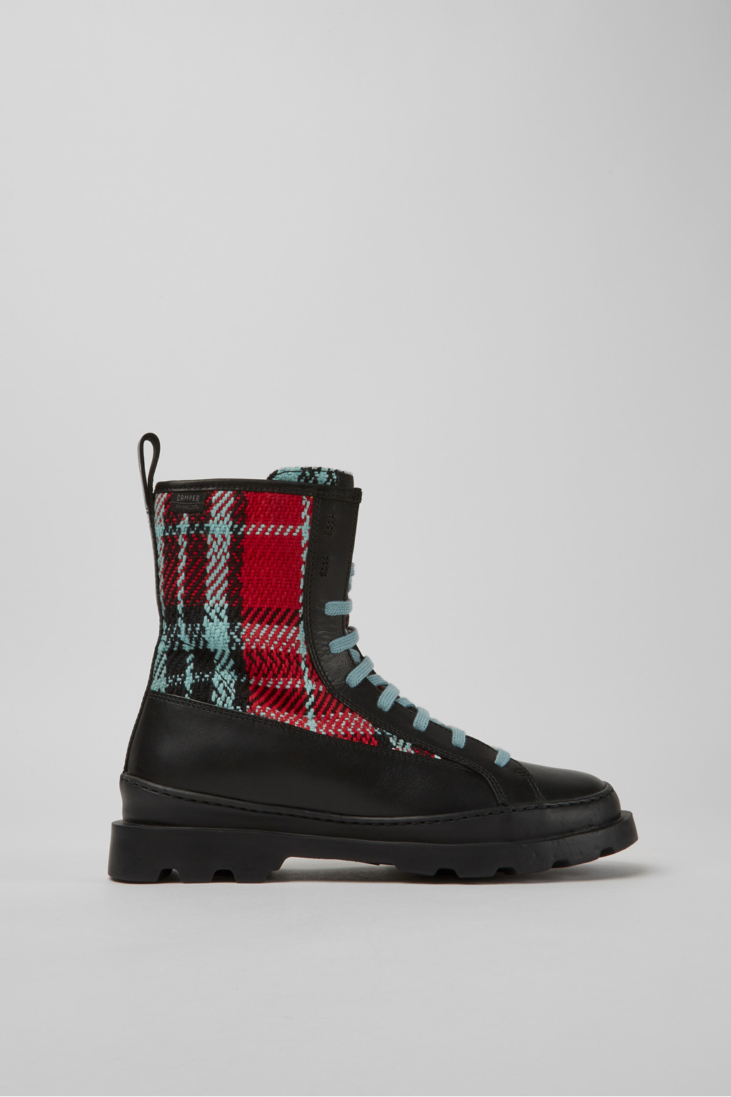 Multicolor lace-up boots for women