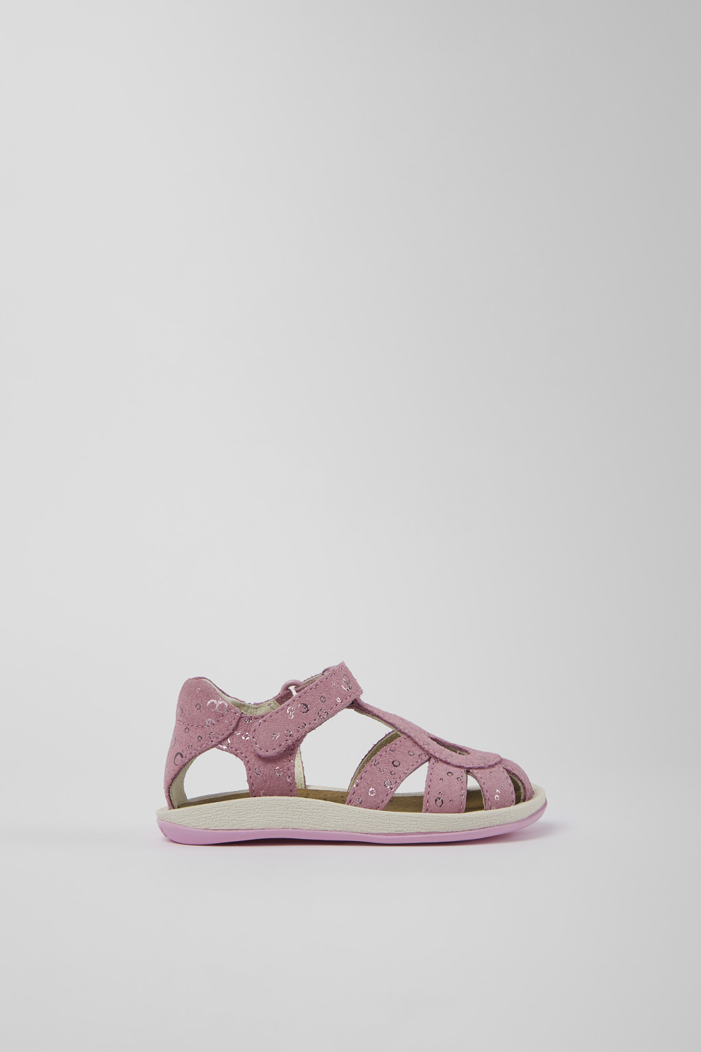 Pink Nubuck Sandal