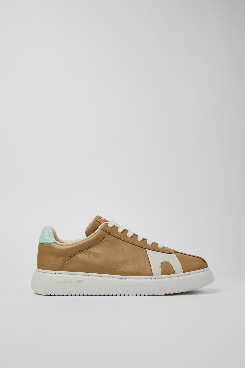 Brown Leather Sneaker for Men