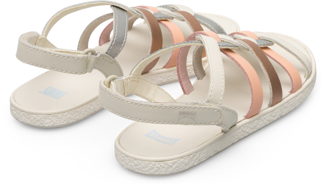 Multicoloured TWINS sandal for girls