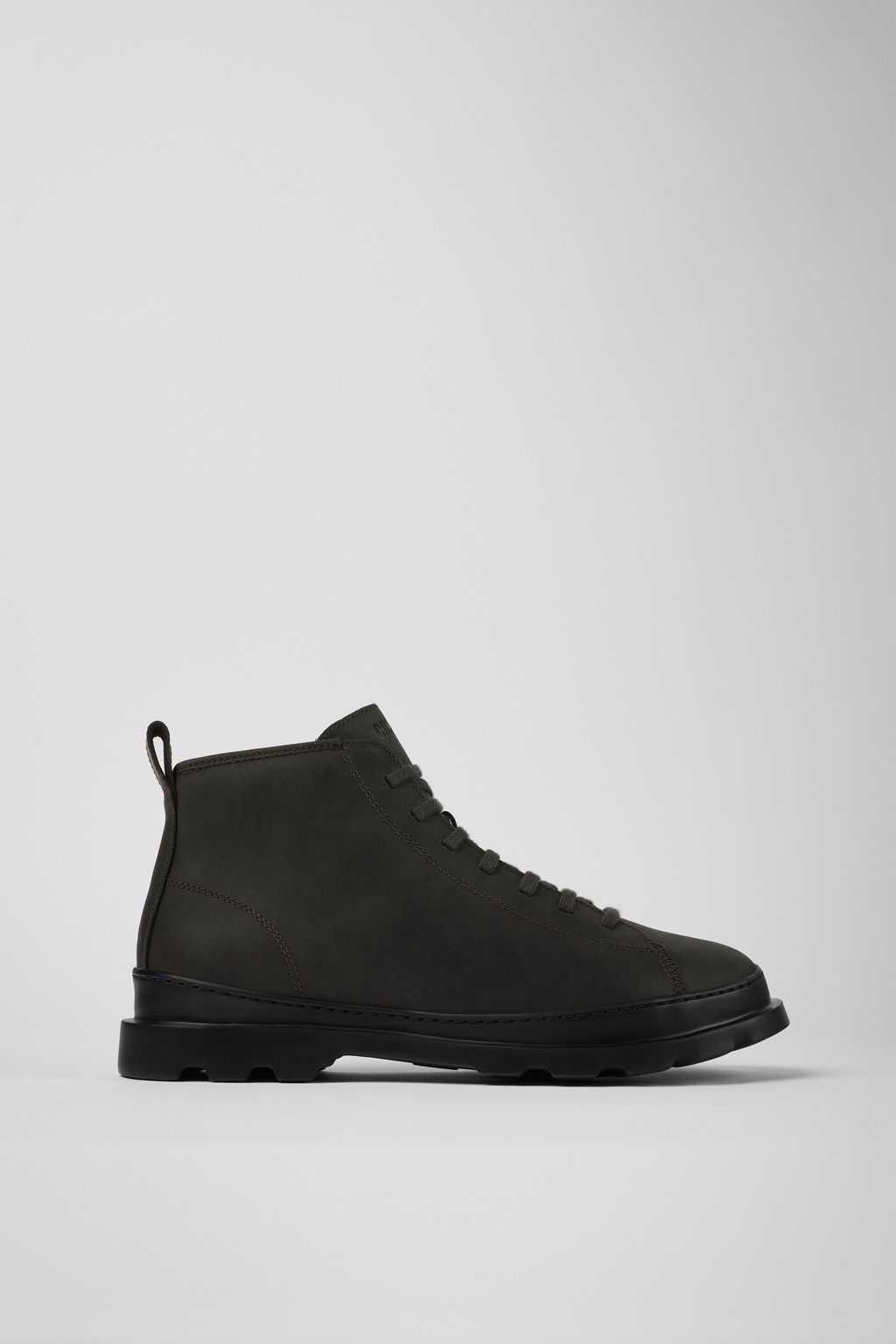 Gray ankle boot for men