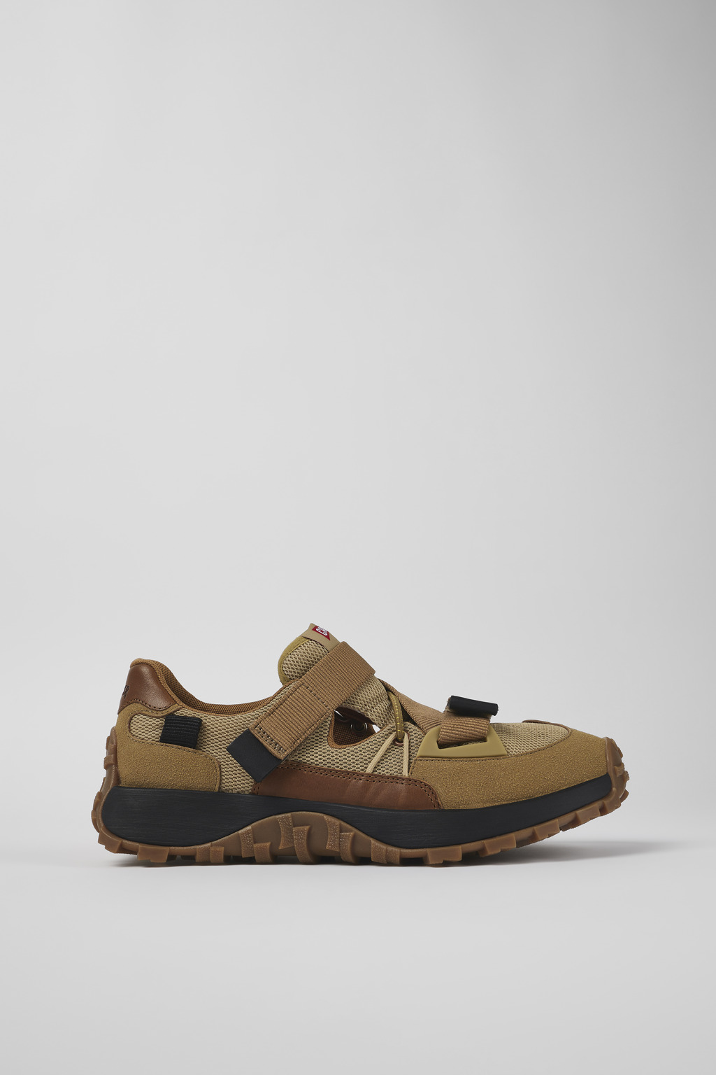 Multicolored Textile/Nubuck Sneaker for Men