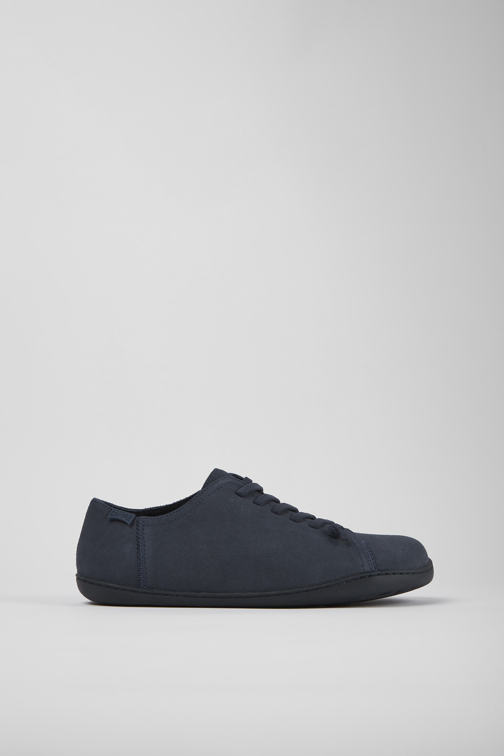 Blue nubuck shoes for men