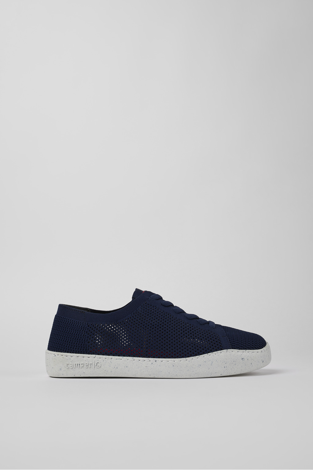 Blue Textile Sneaker for Men