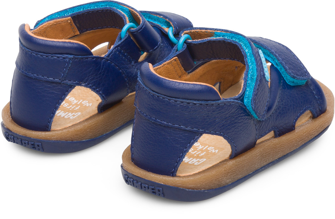 Blue strappy kids’ sandal
