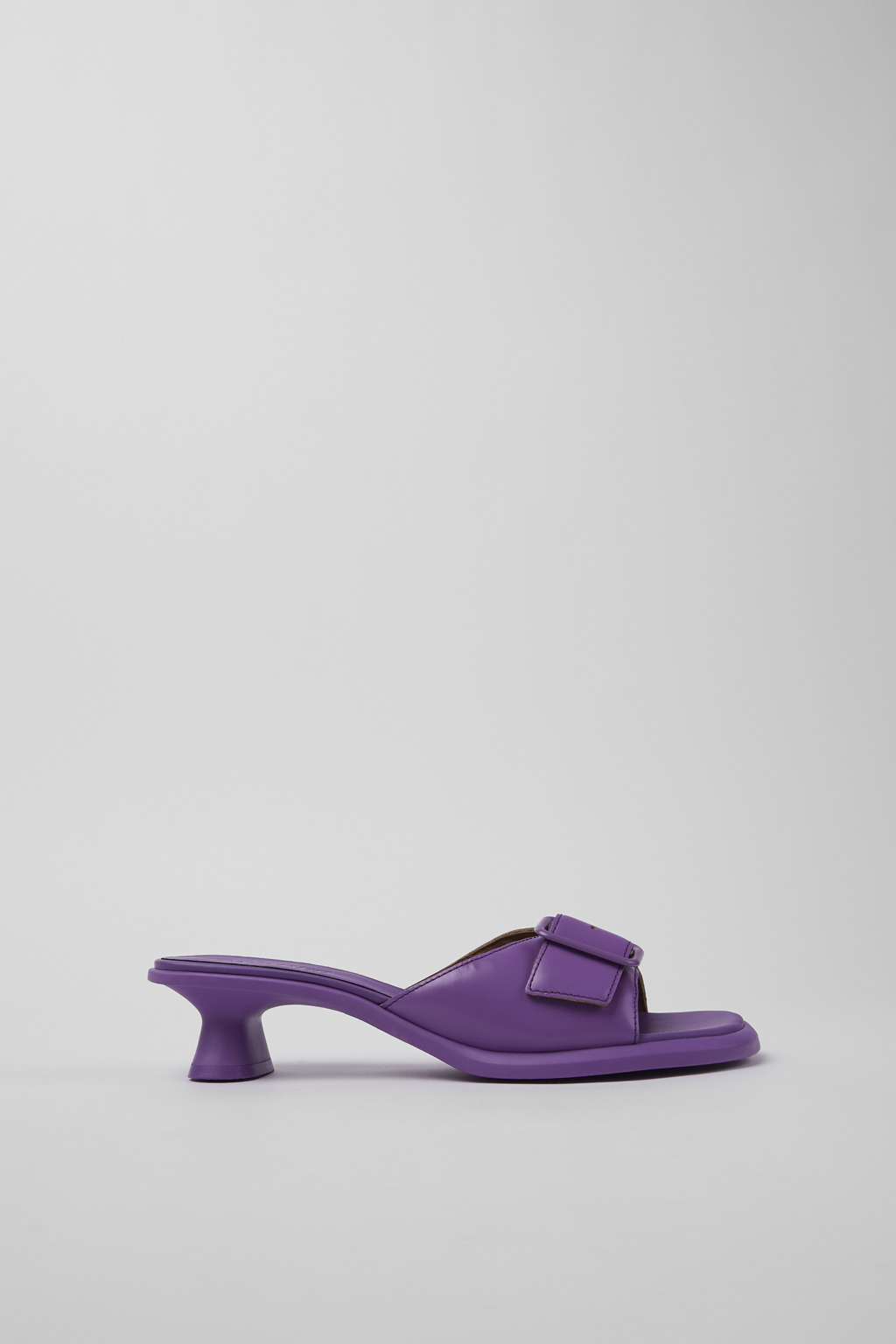 Purple Leather Sandal for Women