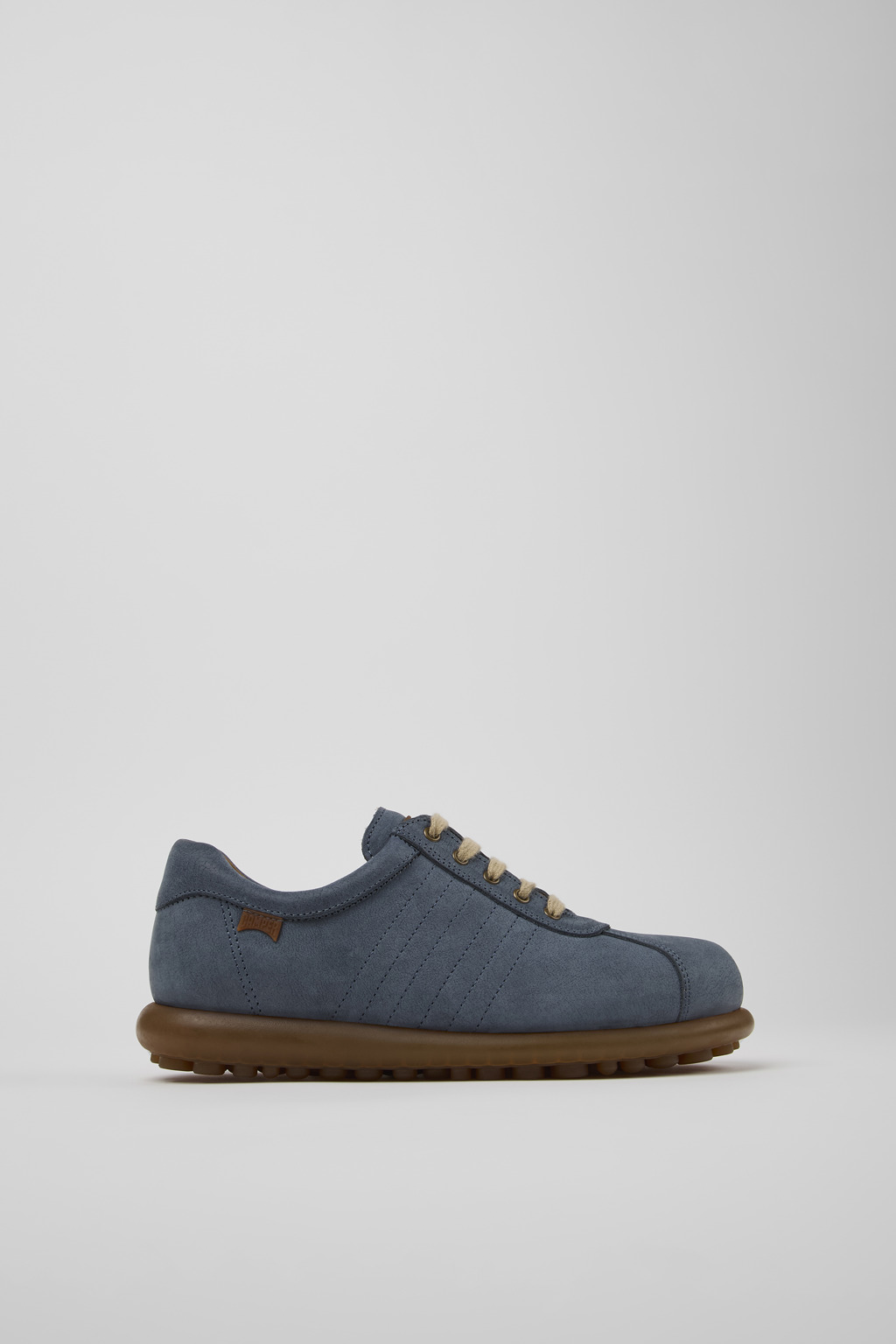 Blue Nubuck Shoe for Women